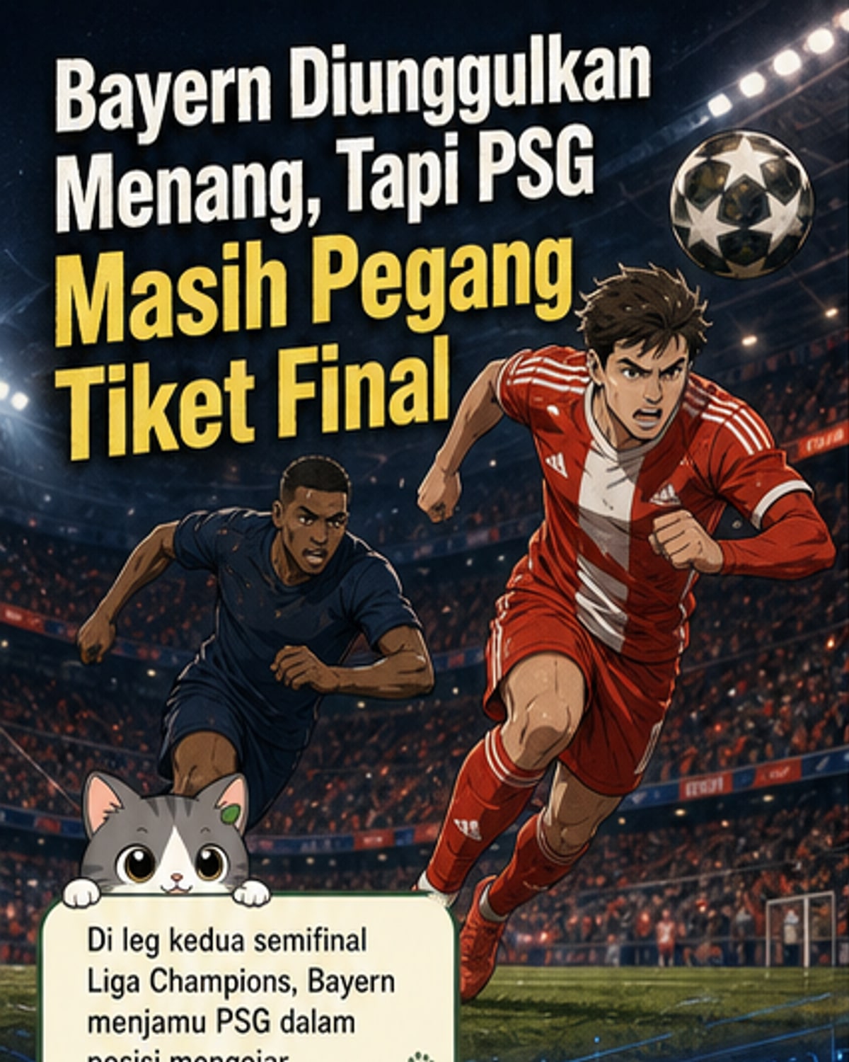 Bayern vs PSG: Siapa ke Final?