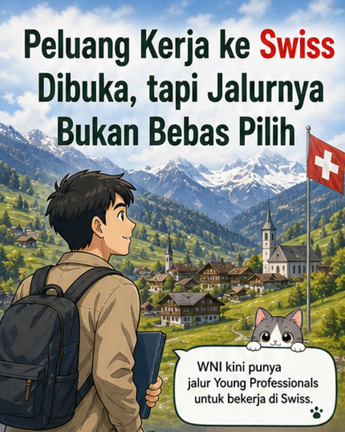 Swiss Buka Pintu Kerja untuk WNI