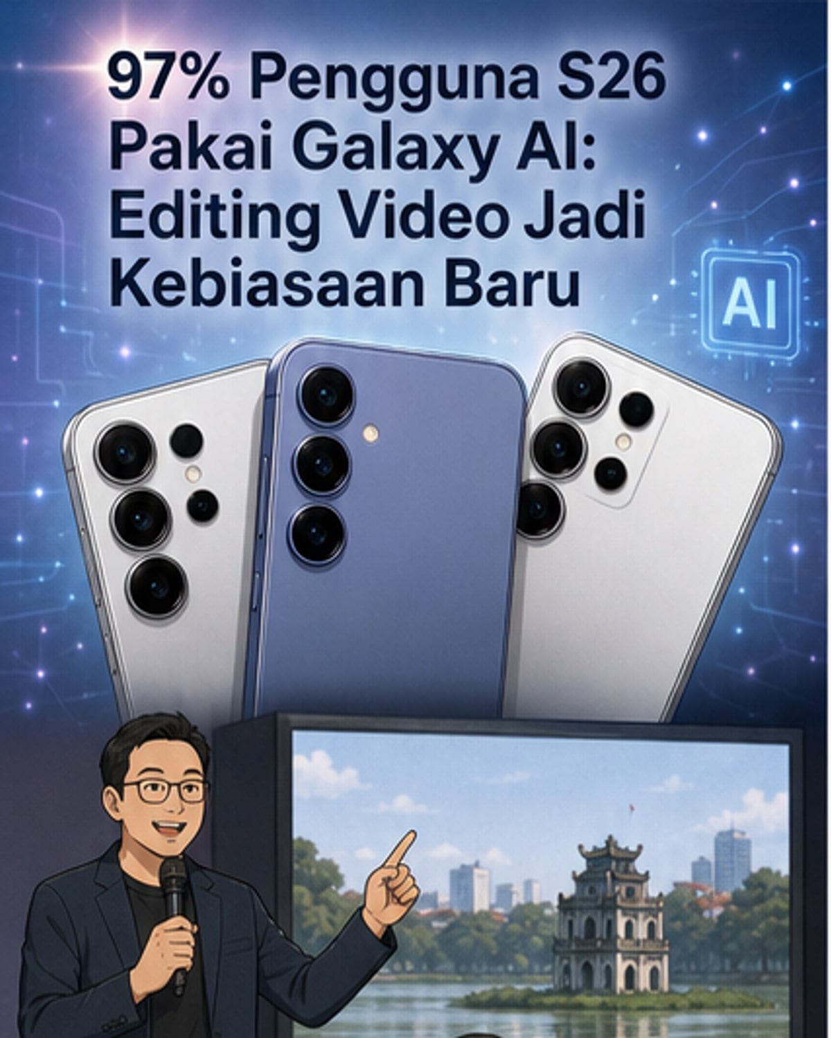 97% Pengguna S26 Pakai AI