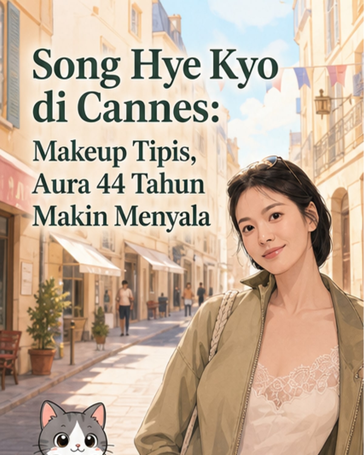 Pesona Song Hye Kyo di Cannes