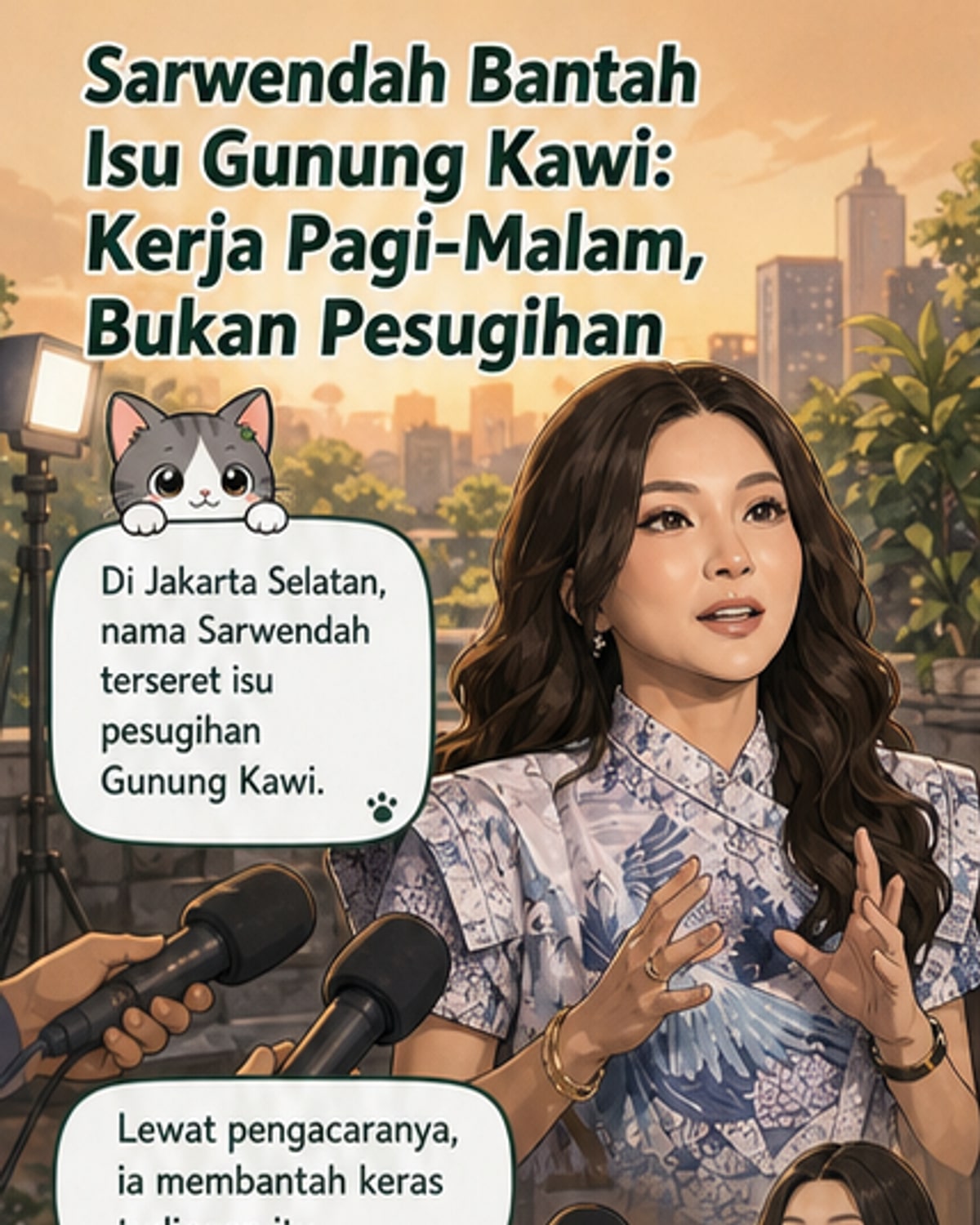 Sarwendah Bantah Isu Pesugihan