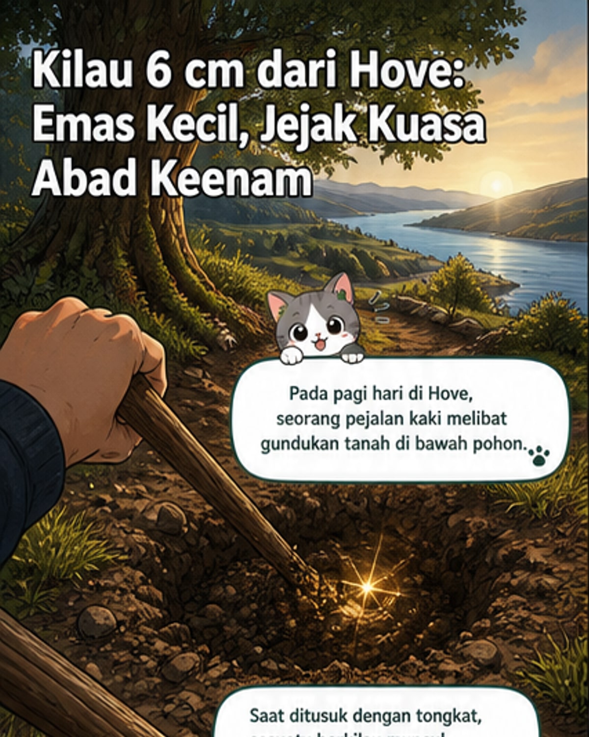 Emas Kuno Tersembunyi di Tanah Norwegia
