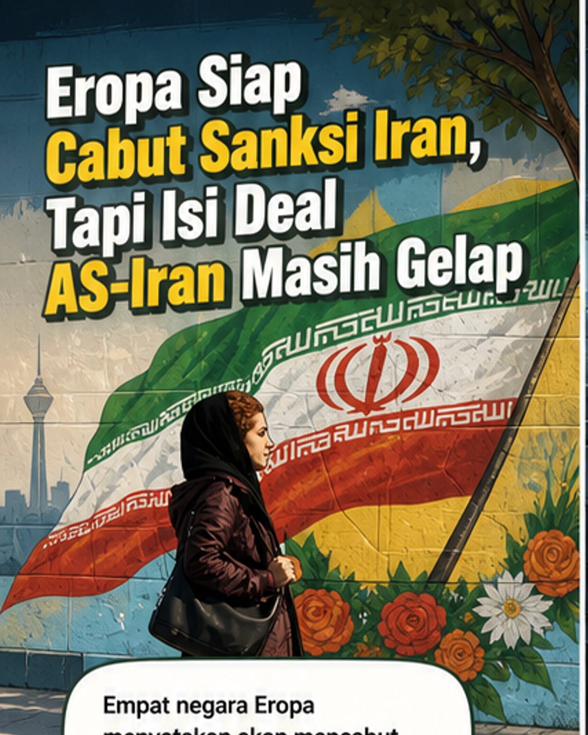 4 Negara Eropa Cabut Sanksi ke Iran