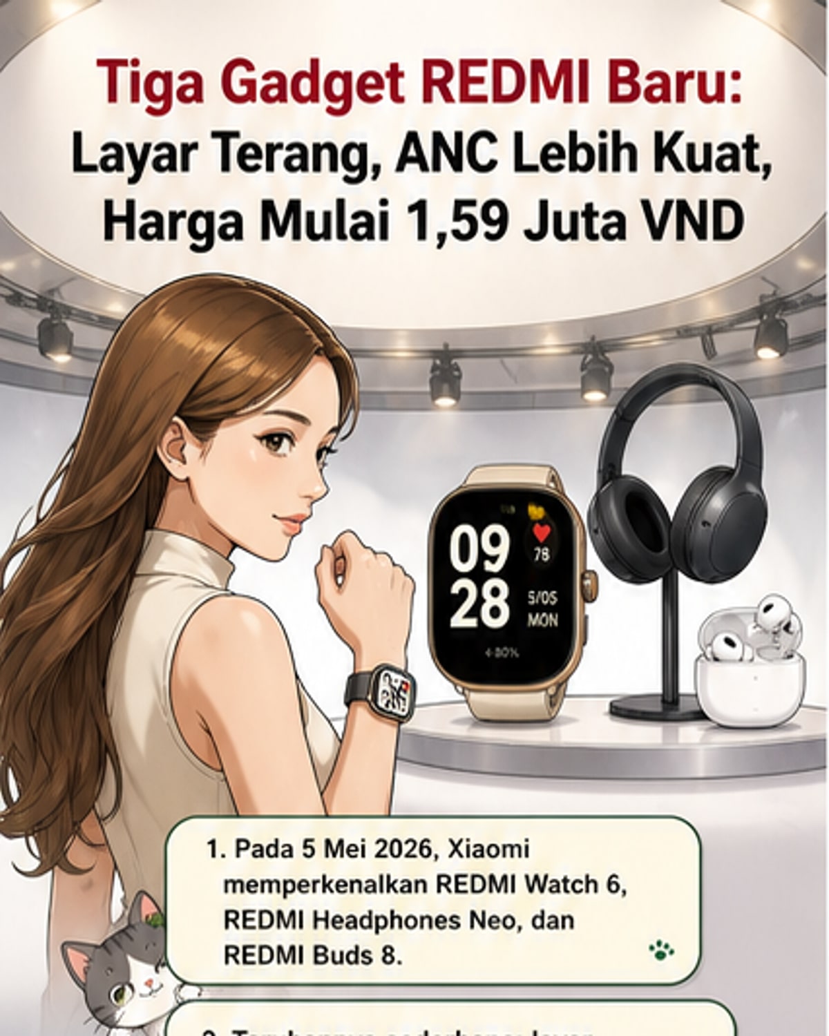 Xiaomi Luncurkan Trio Wearable Baru