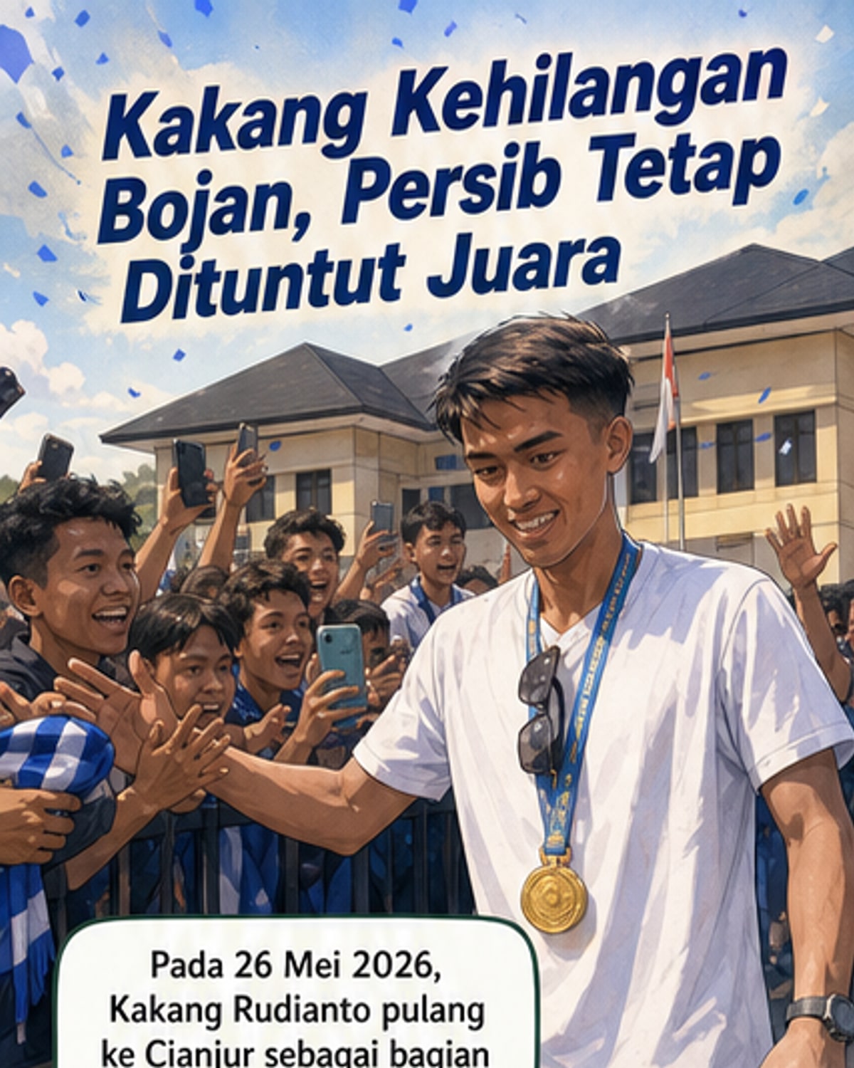 Pelatih Persib Mundur, Kakang Sedih