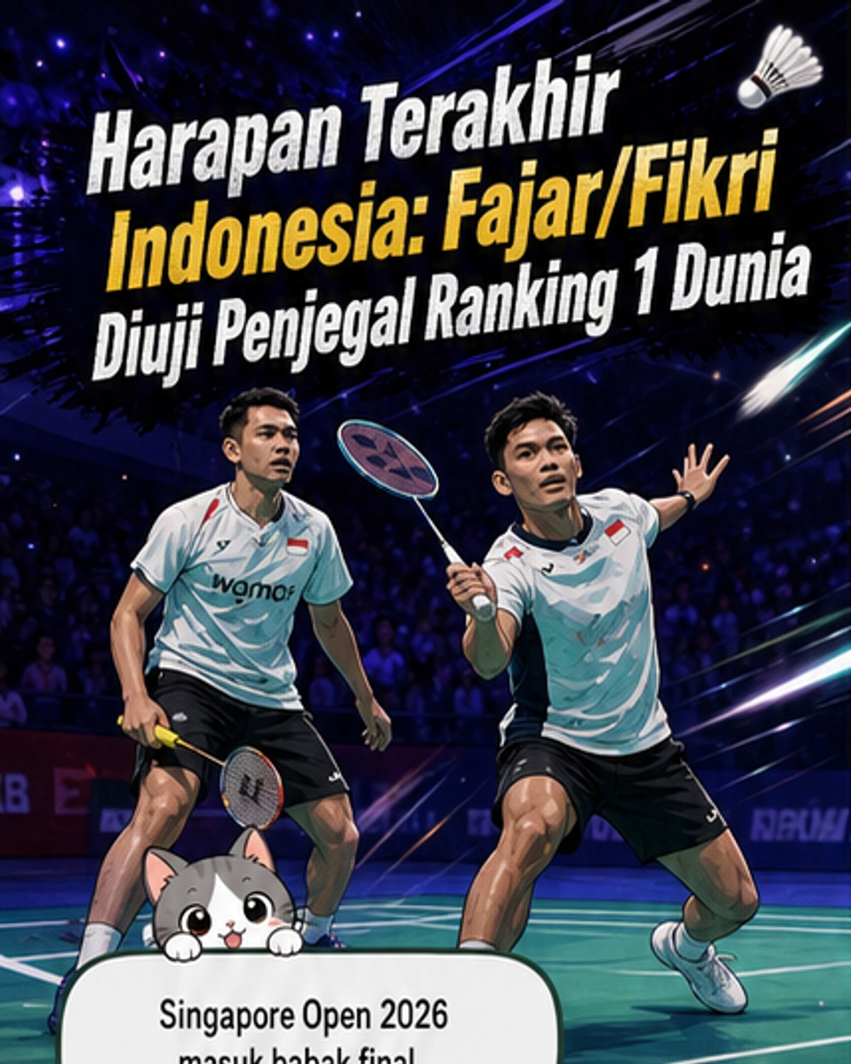 Fajar/Fikri di Ambang Juara