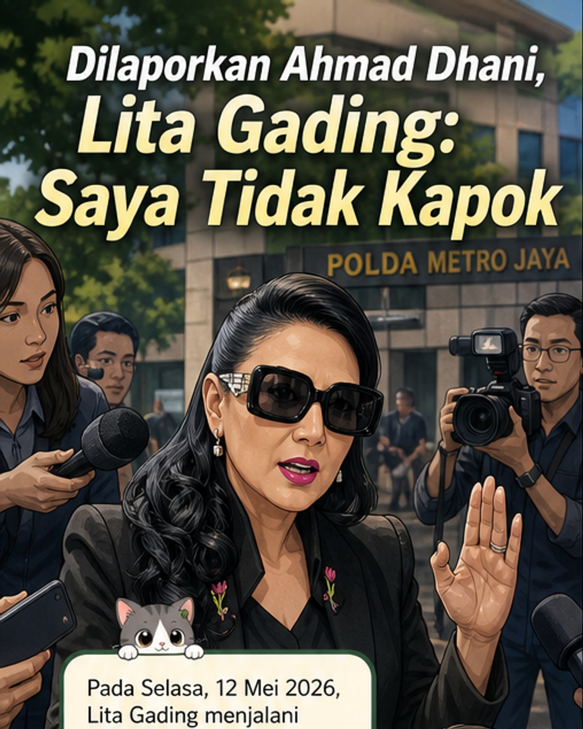 Lita Gading: Saya Tidak Kapok