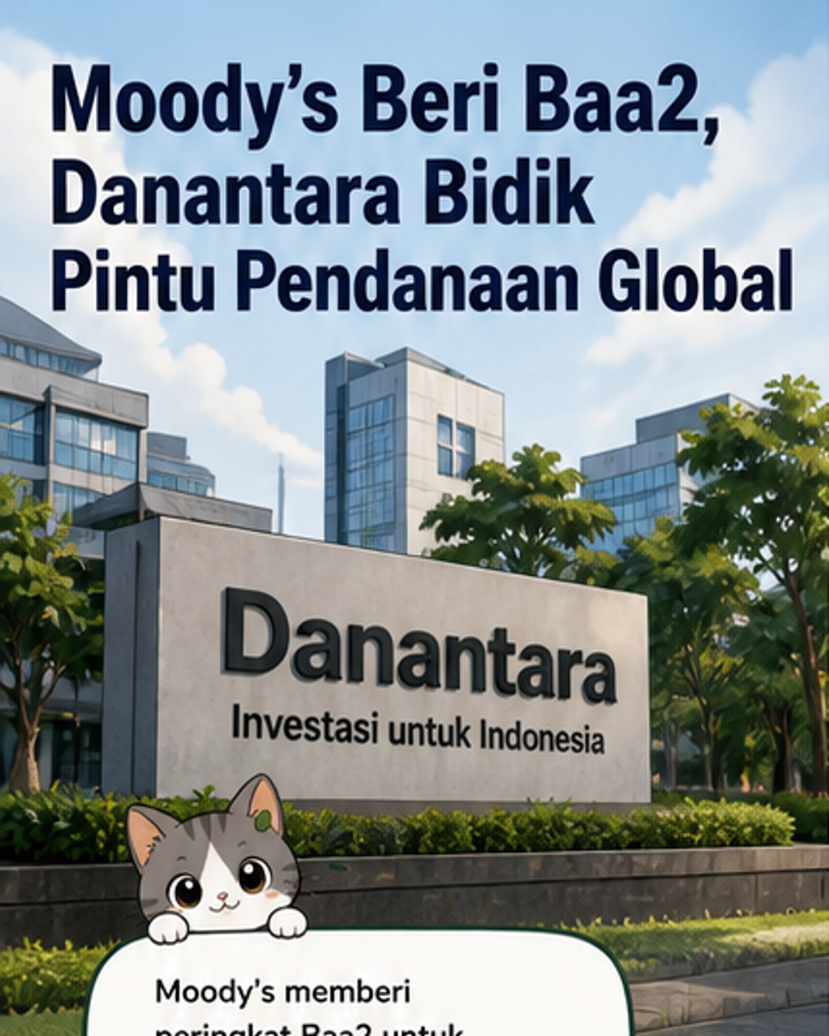 Danantara Raih Peringkat Investment Grade dari Moody's