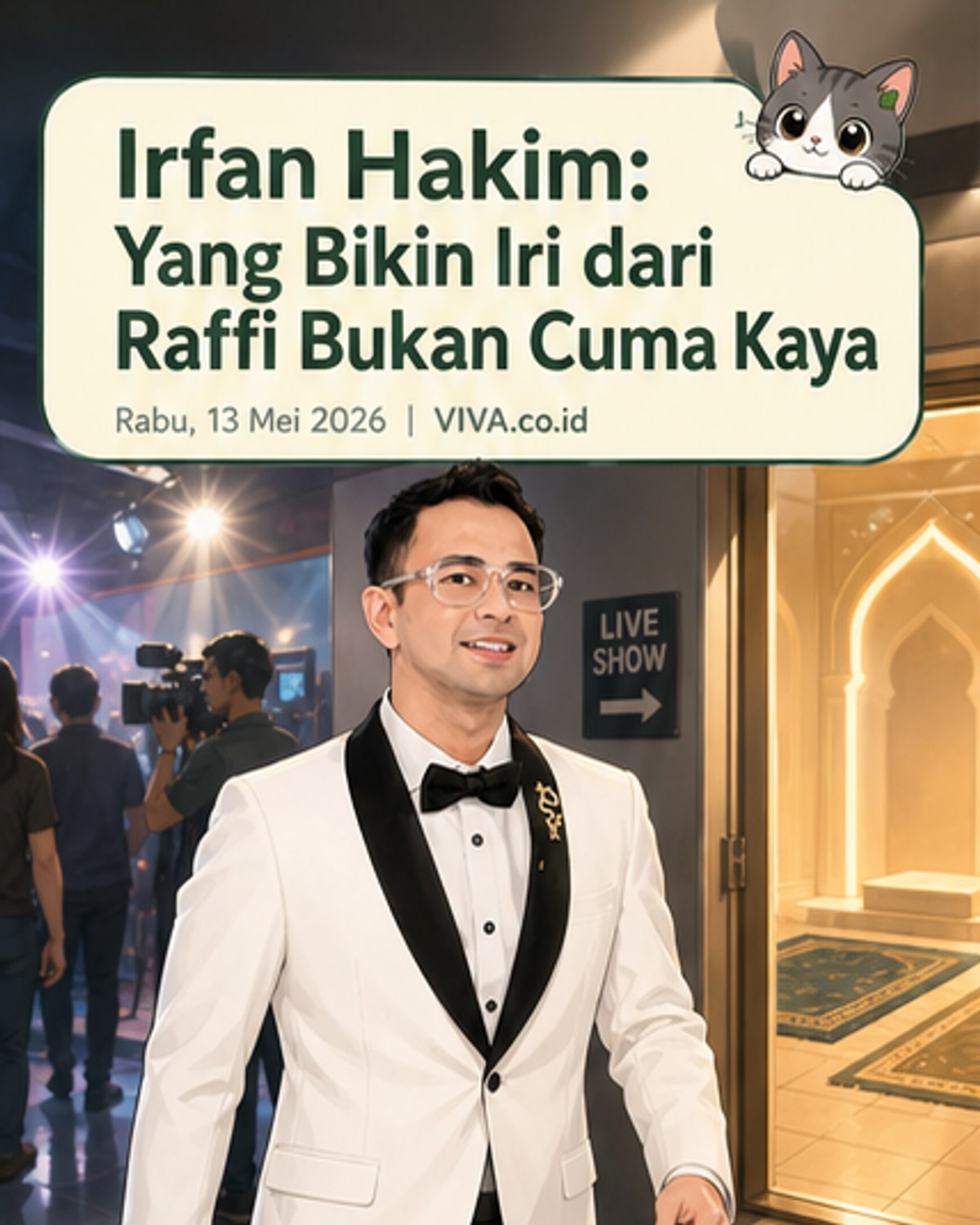 Irfan Hakim Bongkar Kebiasaan Raffi Ahmad Usai Haji