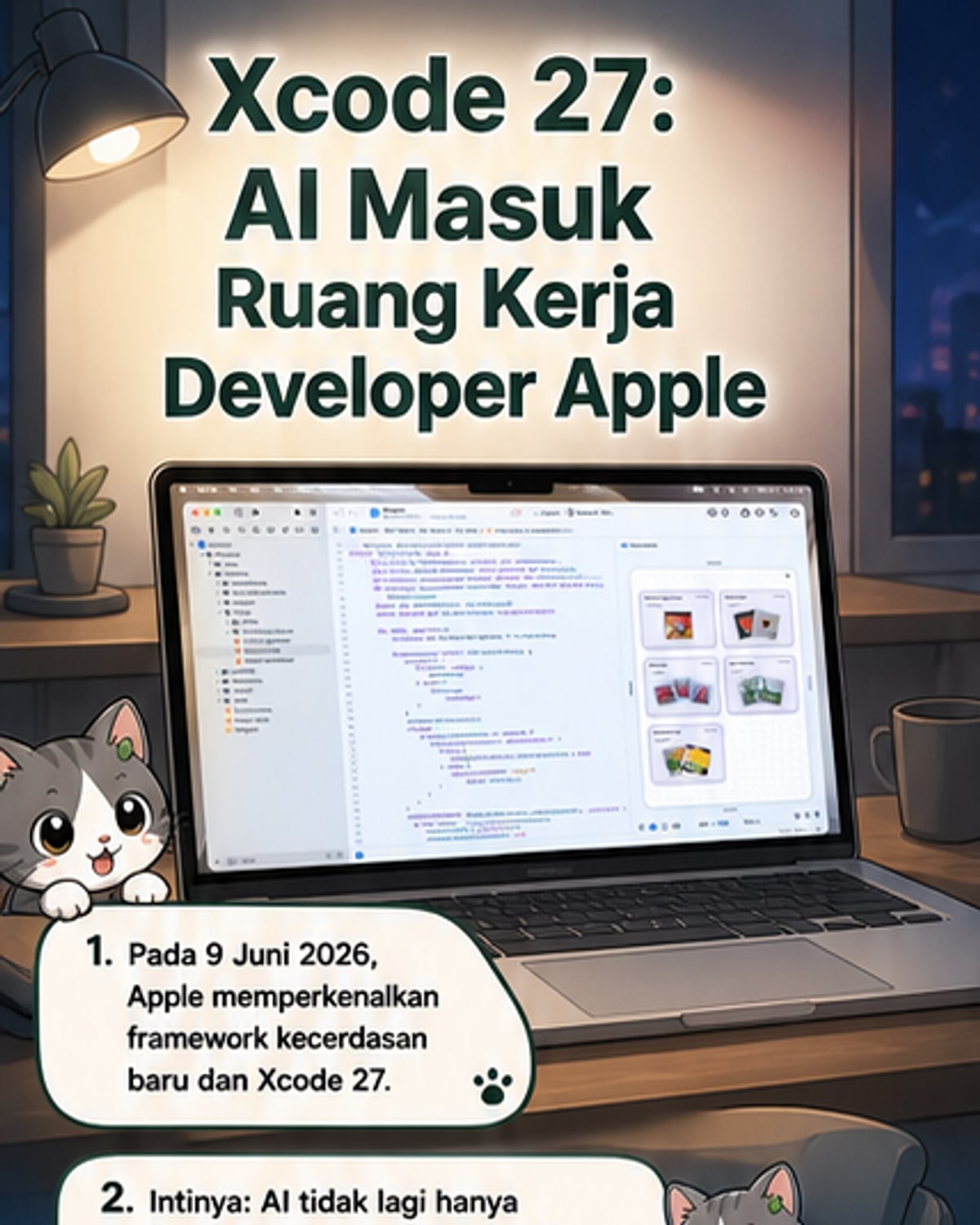 Apple Luncurkan Framework Kecerdasan Baru