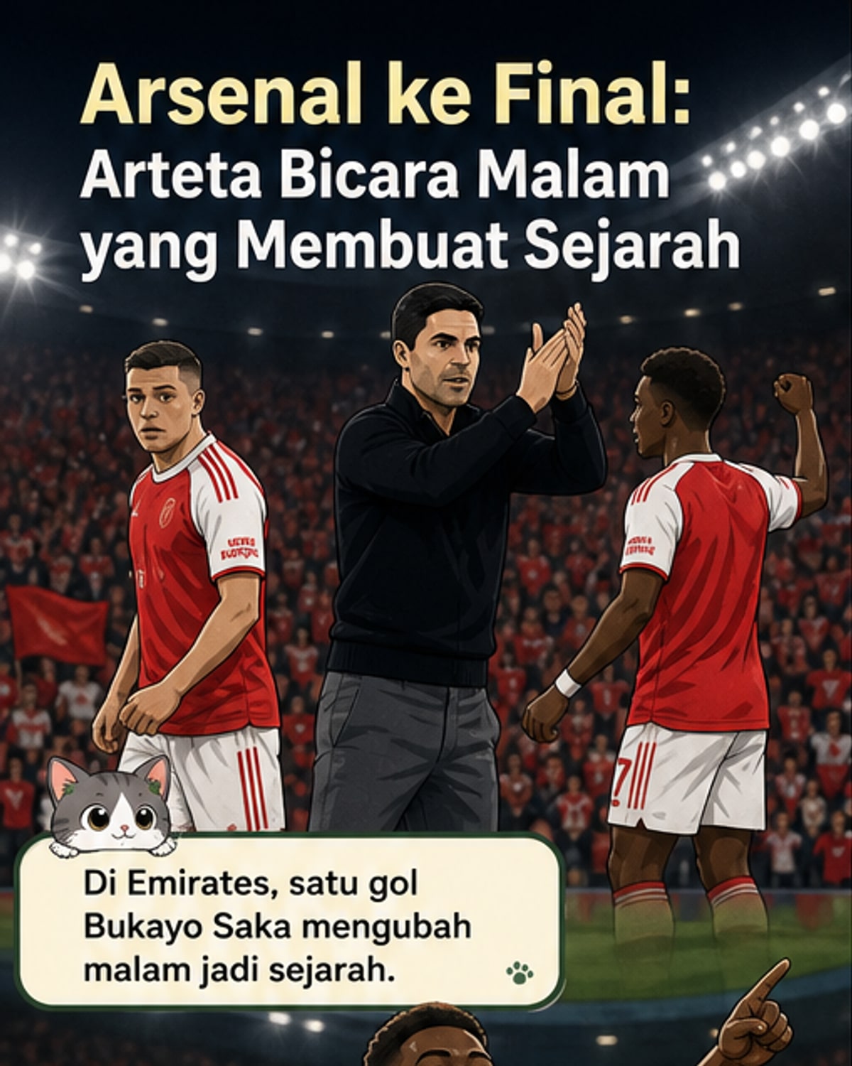 Arsenal ke Final Liga Champions Lagi