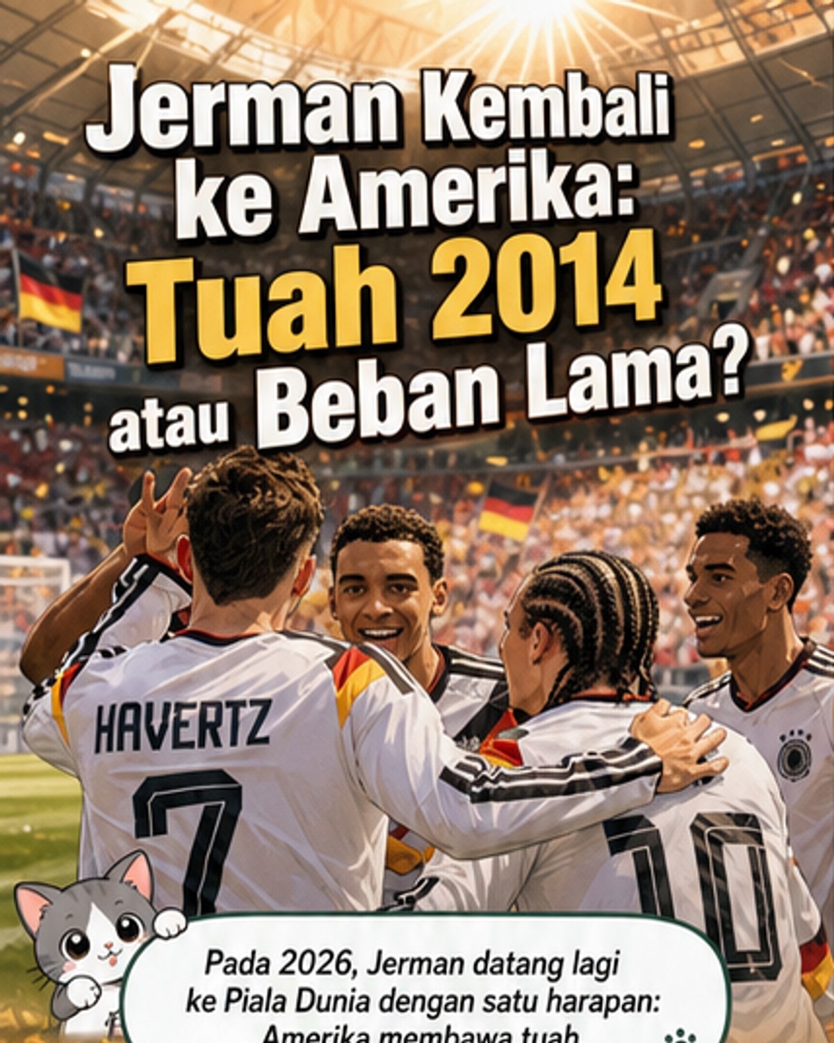 Jerman Kembali ke Tanah Keberuntungan