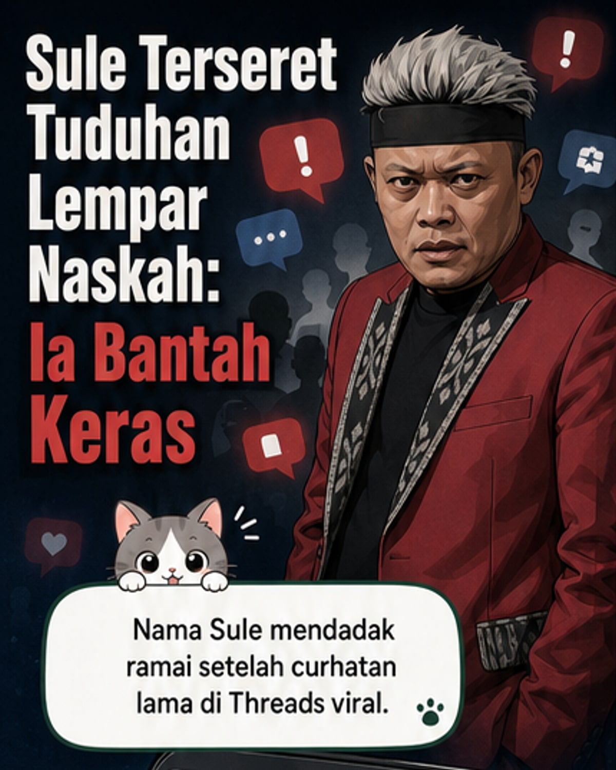 Sule Bantah Isu Lempar Naskah ke Kru TV