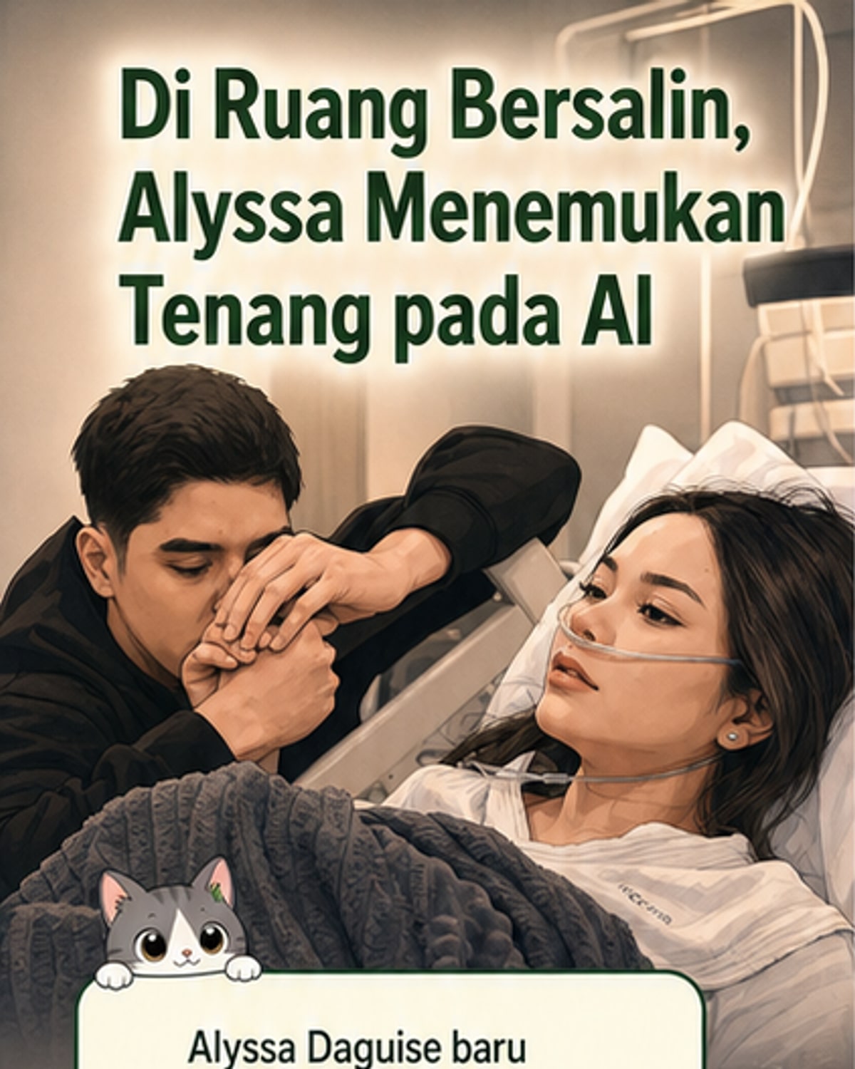 Alyssa Puji Al Saat Dampingi Persalinan