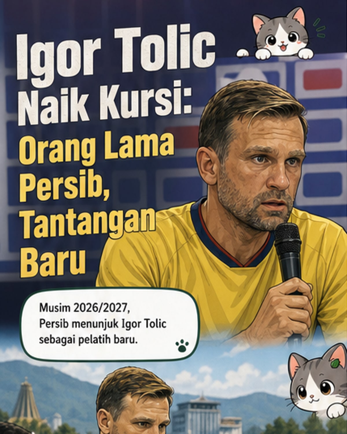 Igor Tolic, Pelatih Baru Persib Bandung
