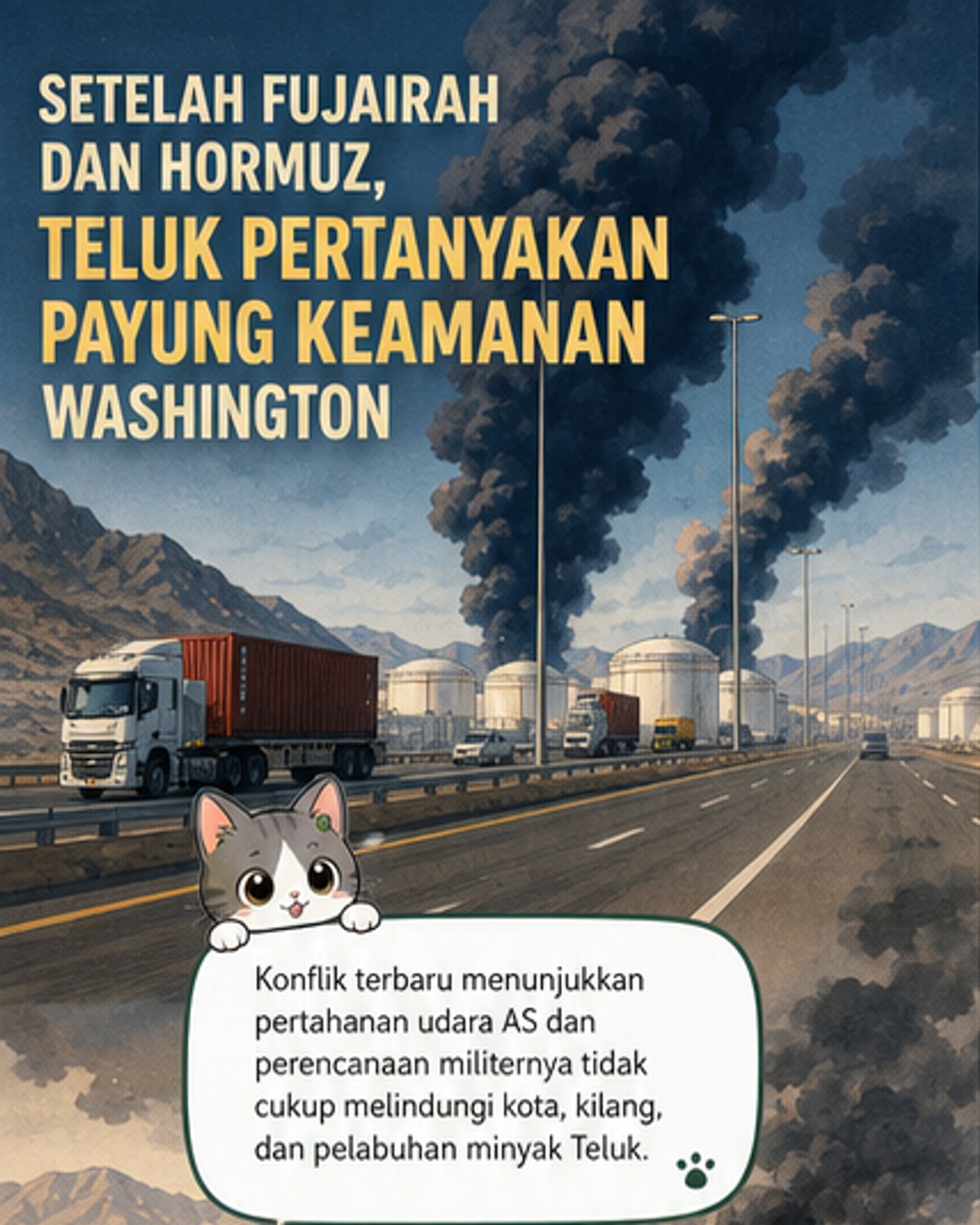 Teluk Persia Geser Strategi Pertahanan
