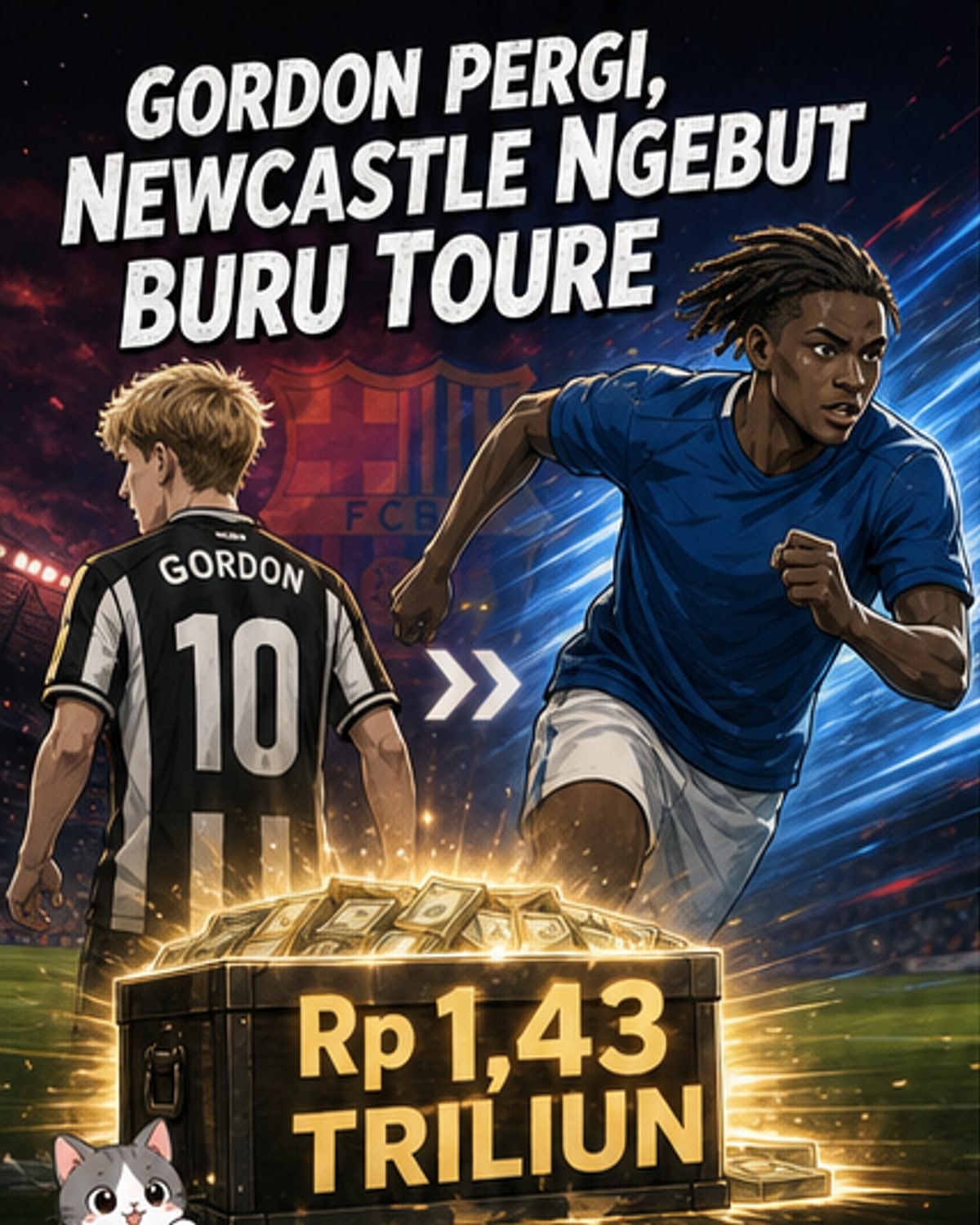 Newcastle Buru Bintang Muda Tercepat Bundesliga