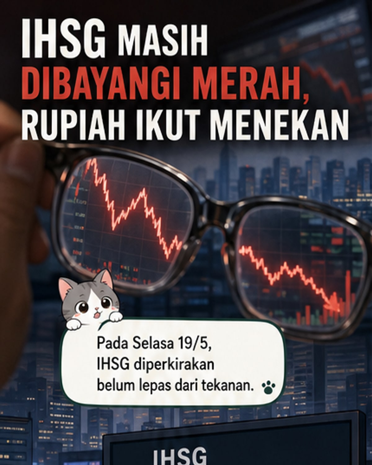 IHSG Diprediksi Melemah Lagi
