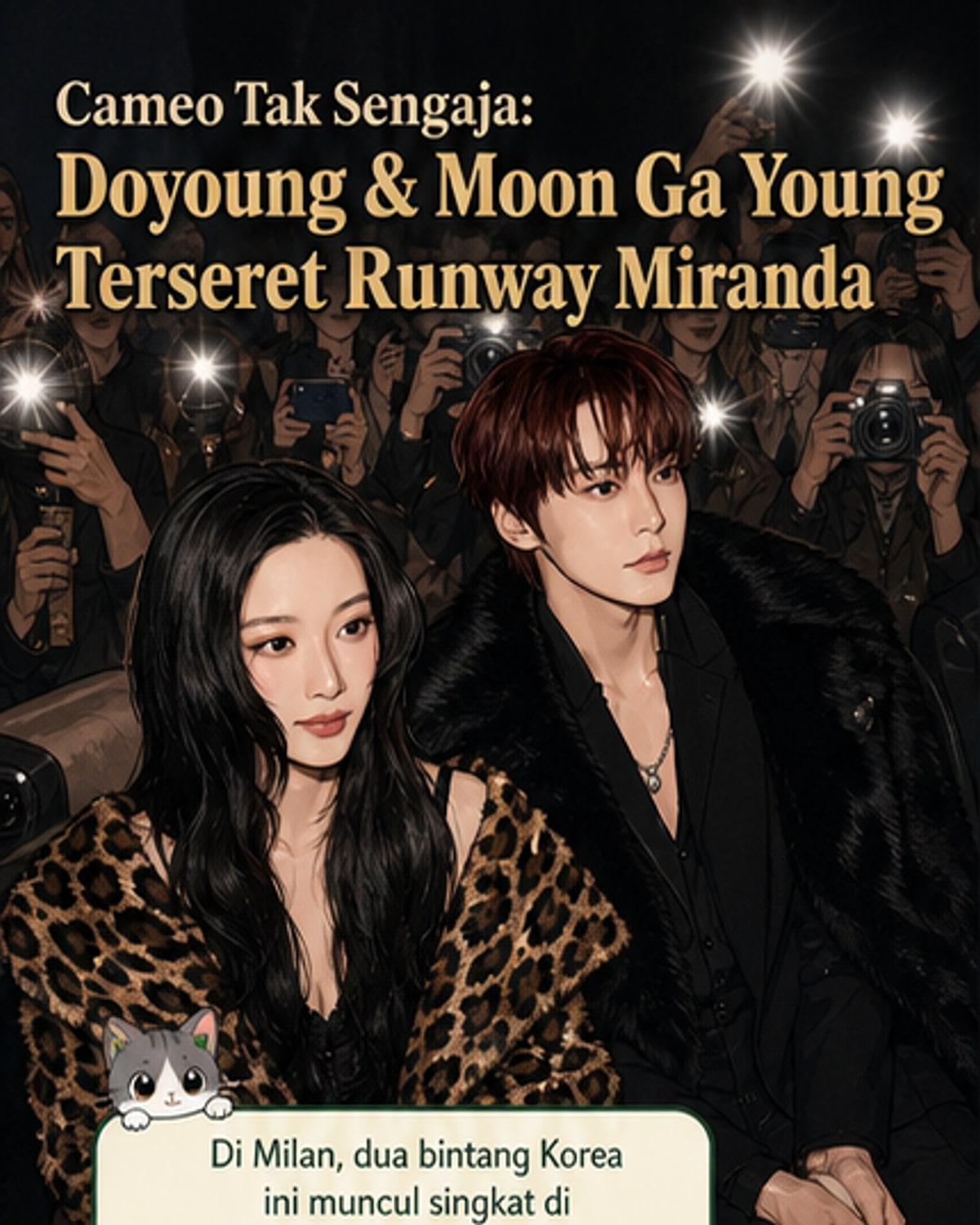 Doyoung NCT & Moon Ga Young di The Devil Wears Prada 2