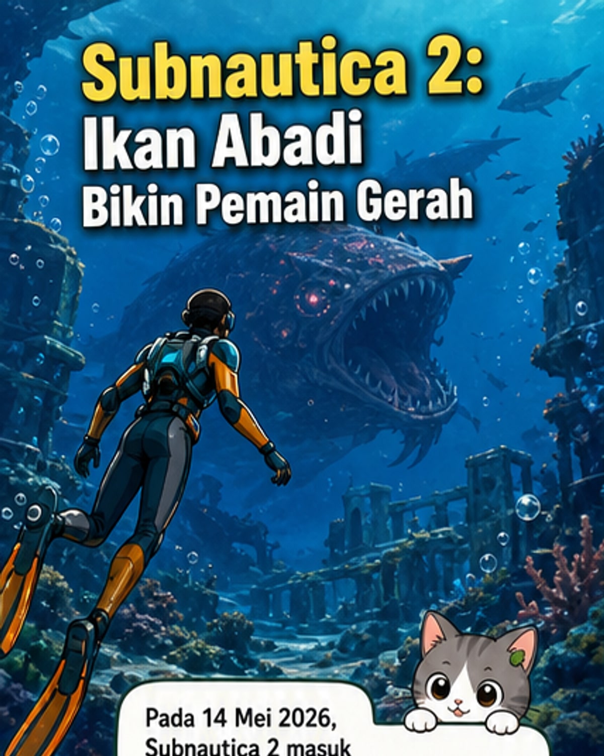 Pemain Protes Ikan Abadi di Subnautica 2