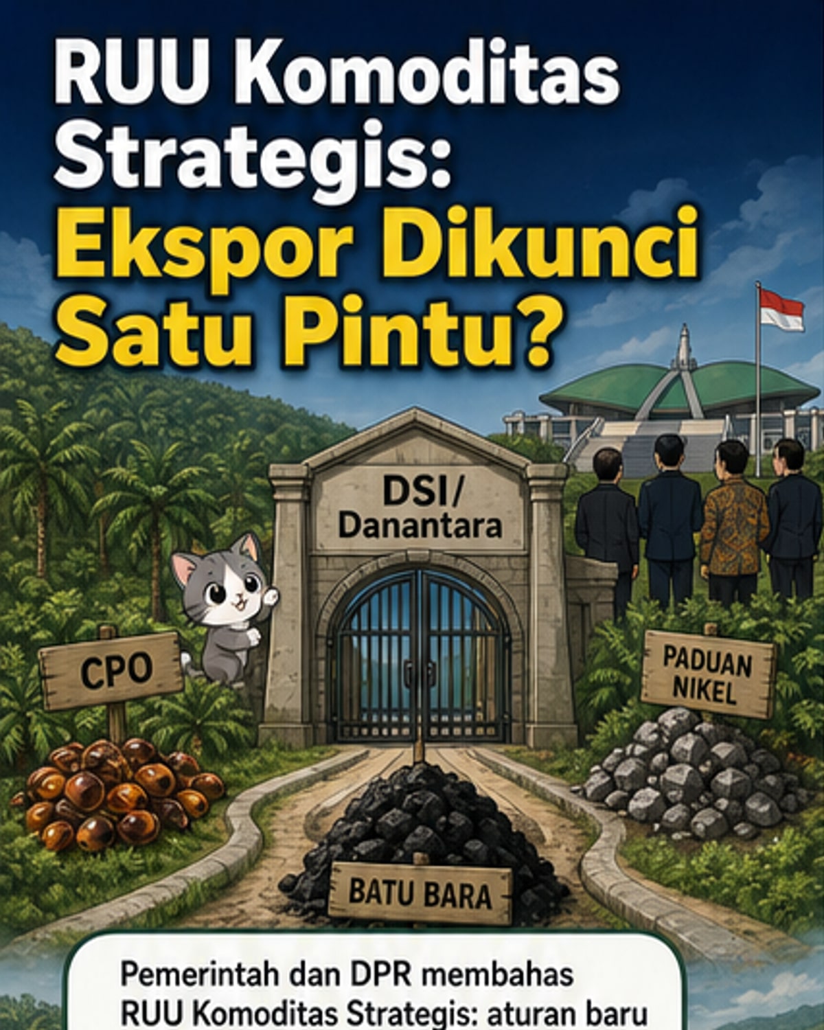 RUU Komoditas Strategis: Siapa Untung?