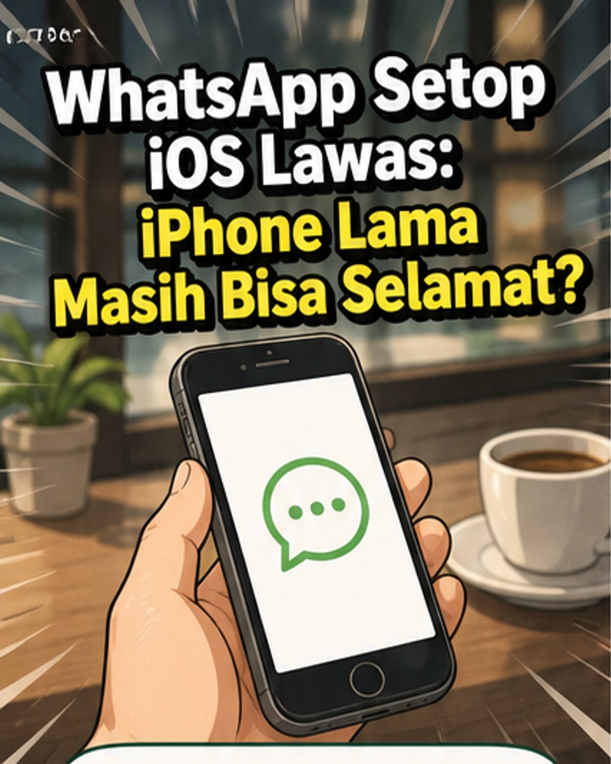 WhatsApp Hentikan Dukungan iOS Lawas