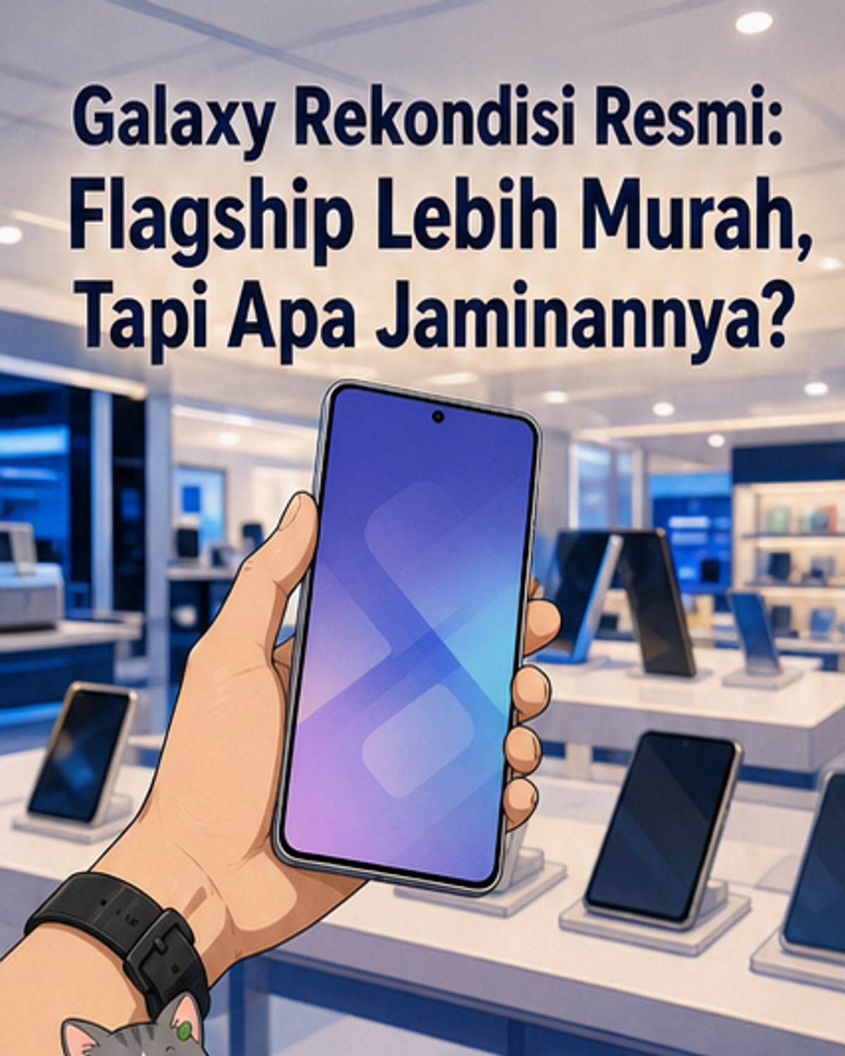 Samsung Luncurkan HP Rekondisi Bergaransi Resmi