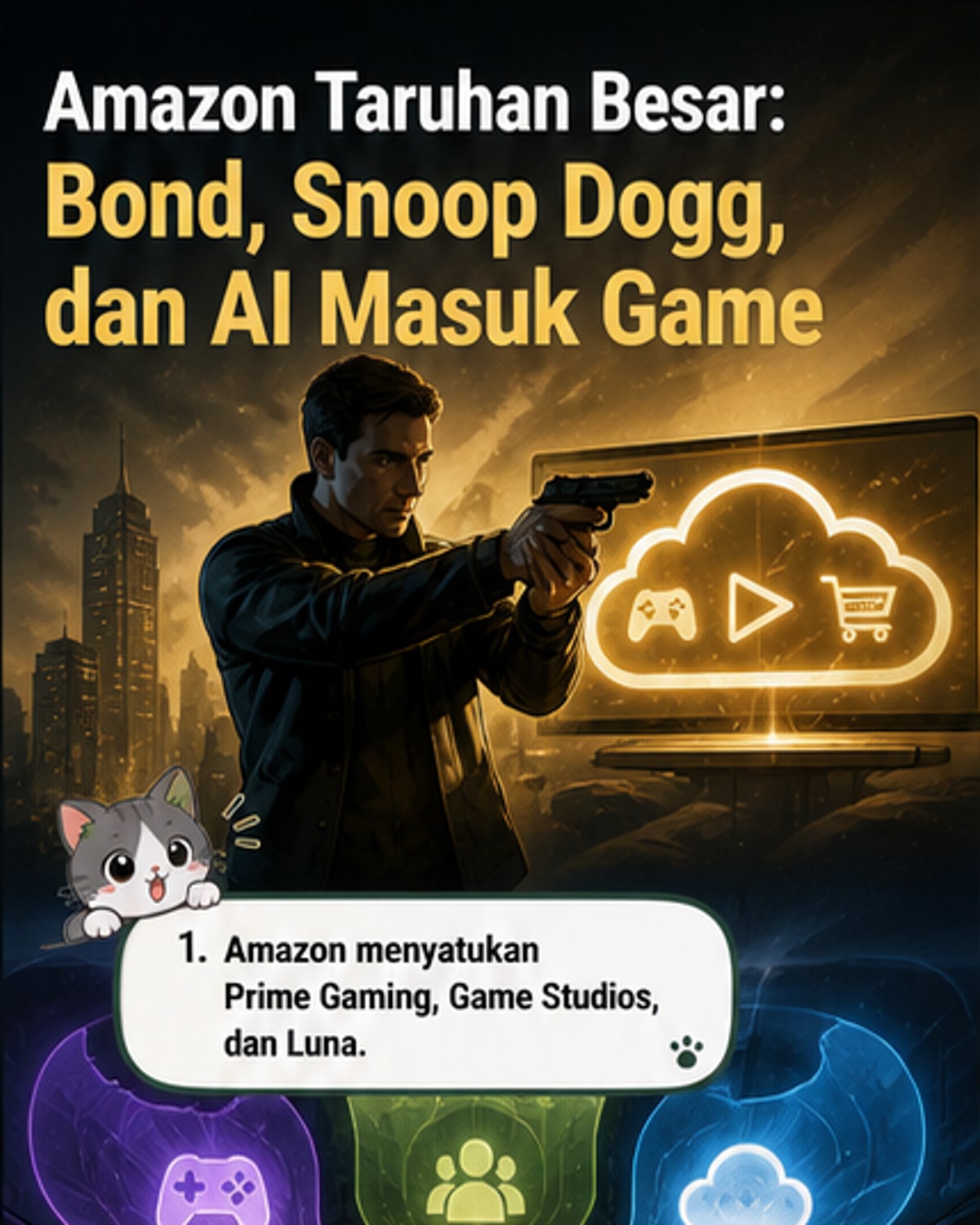 Amazon Rilis Game Bond & Snoop Dogg
