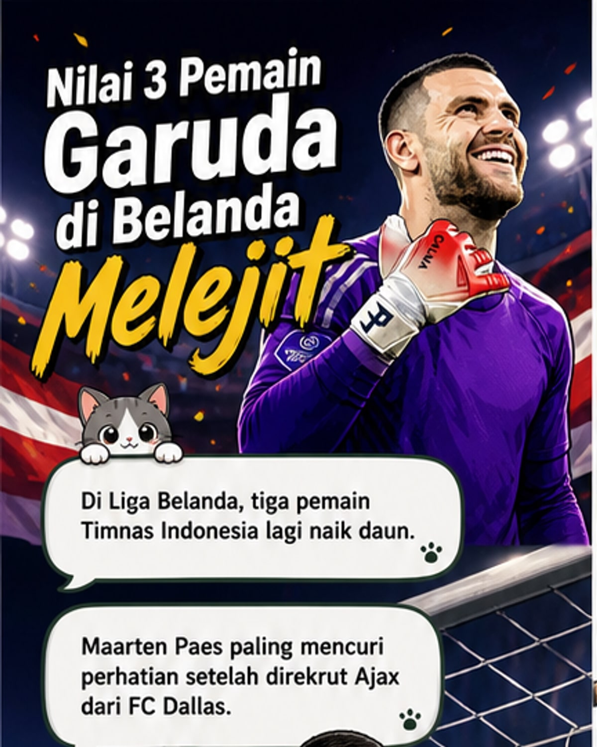 3 Pemain Timnas di Belanda Naik Harga