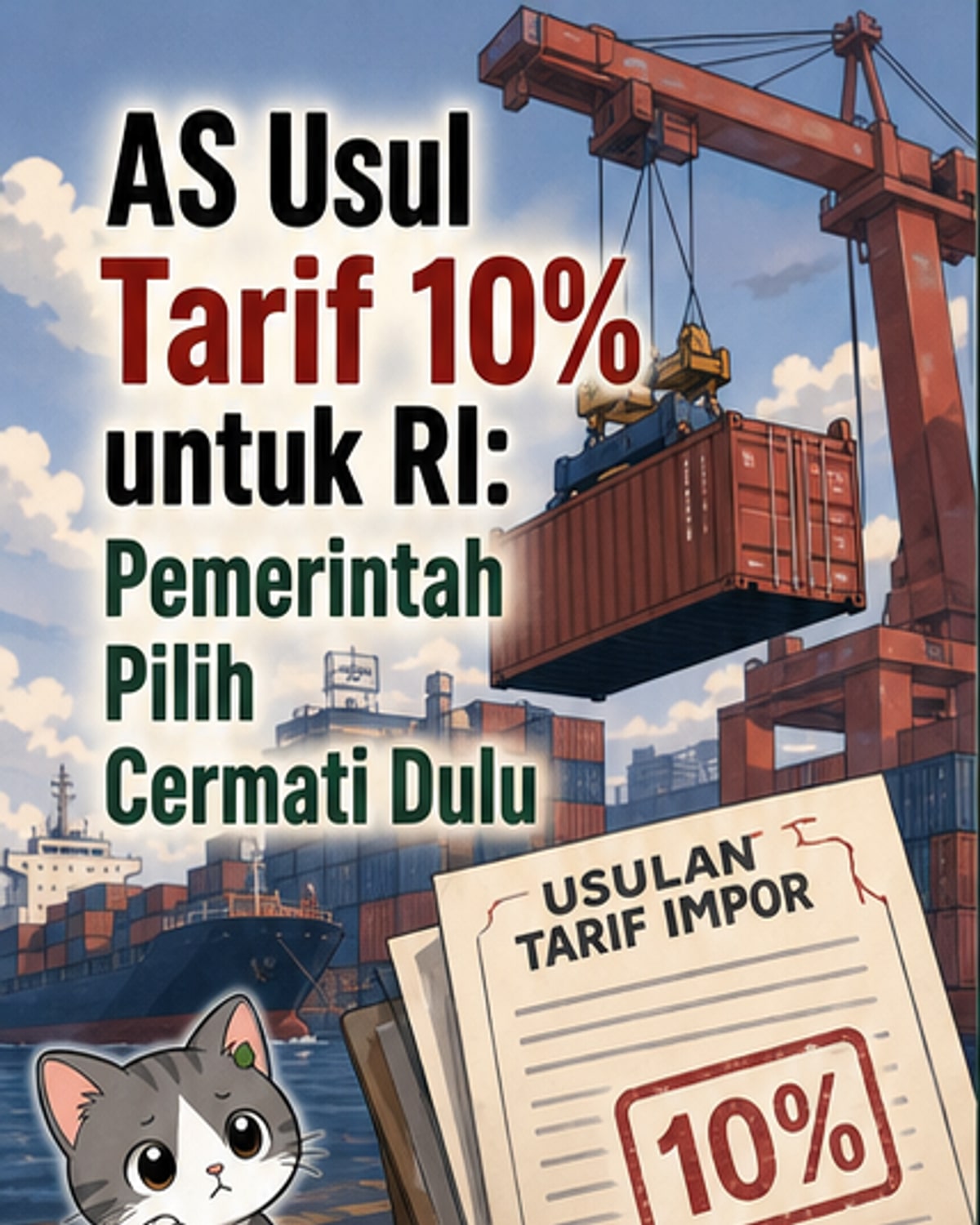 AS Usulkan Tarif Baru ke RI