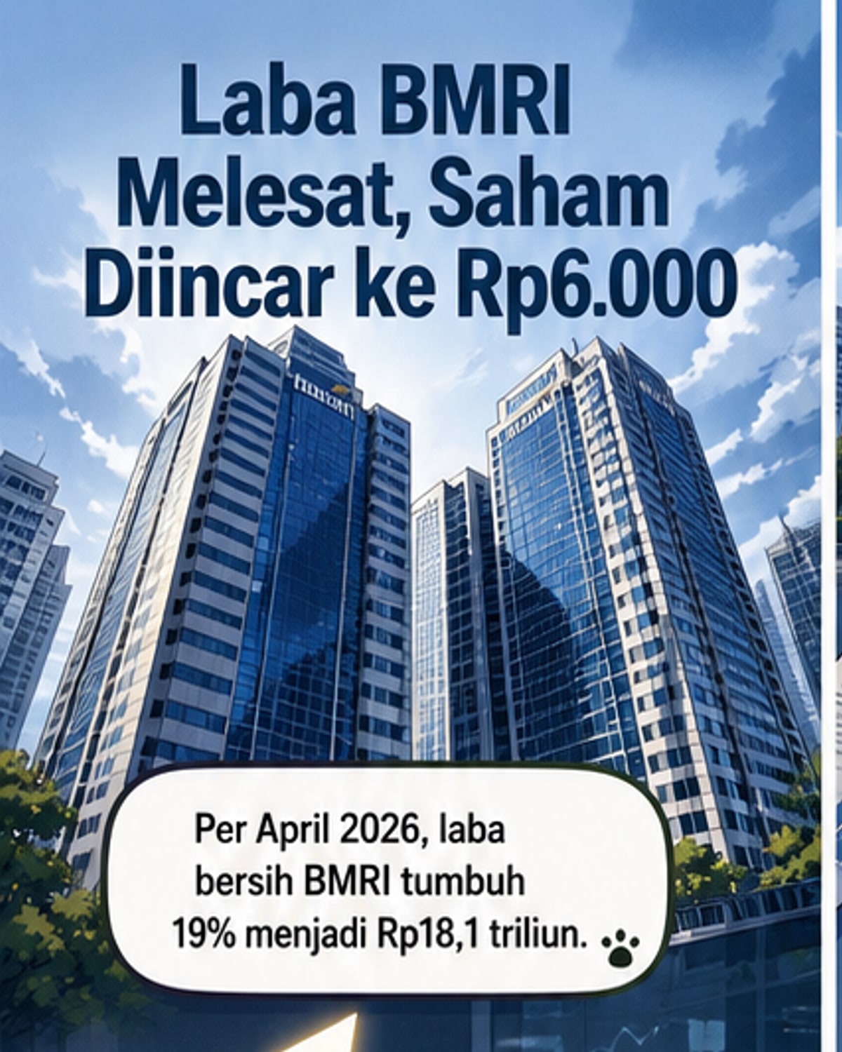 Laba Bank Mandiri Ungguli BCA dan BRI