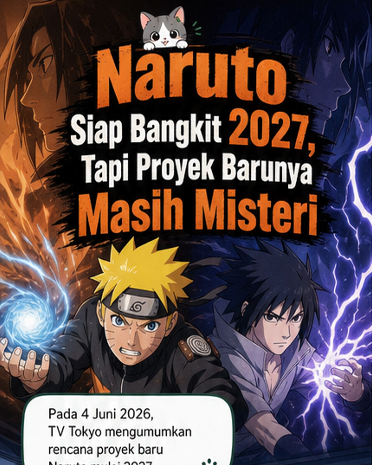 Naruto Kembali dengan Proyek Baru 2027