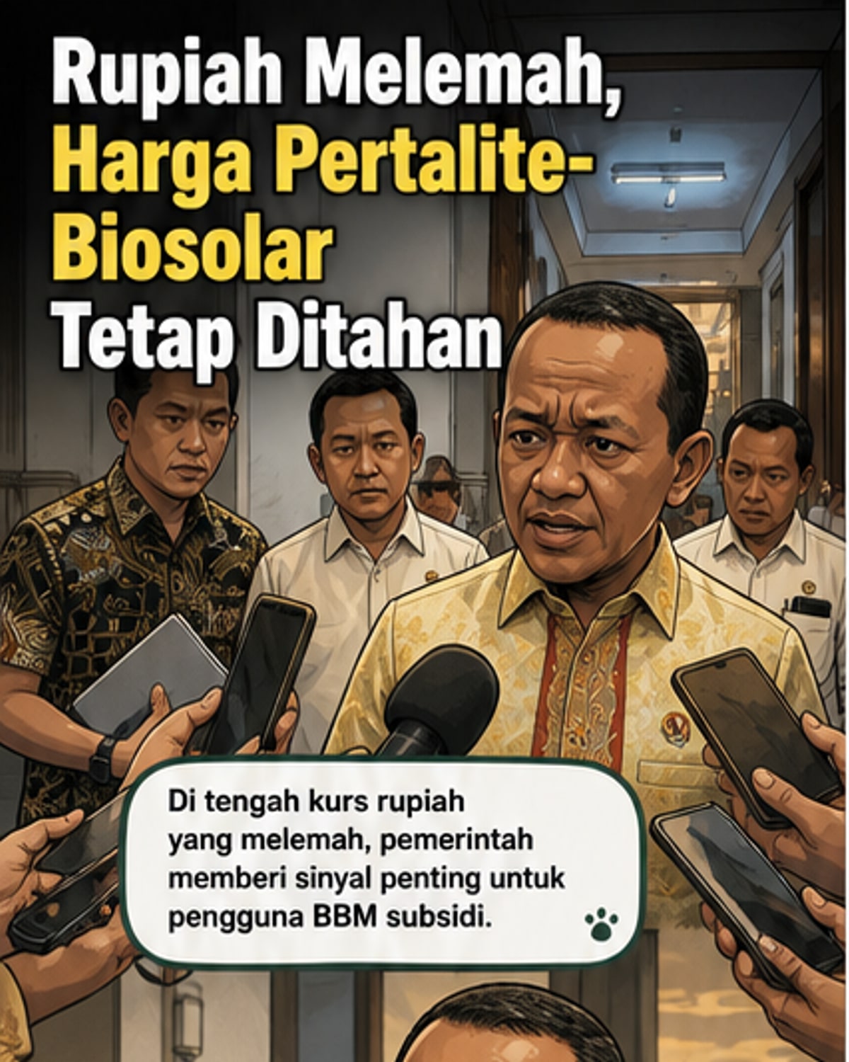 Harga BBM Subsidi Tetap, Meski ICP Capai Rp117/dolar