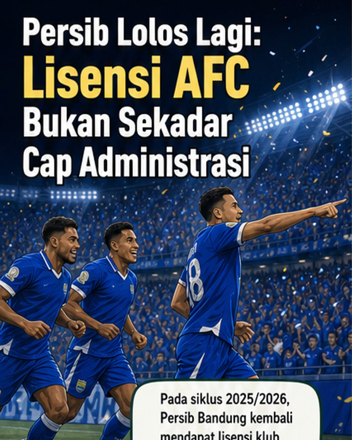 Persib Pertahankan Lisensi AFC