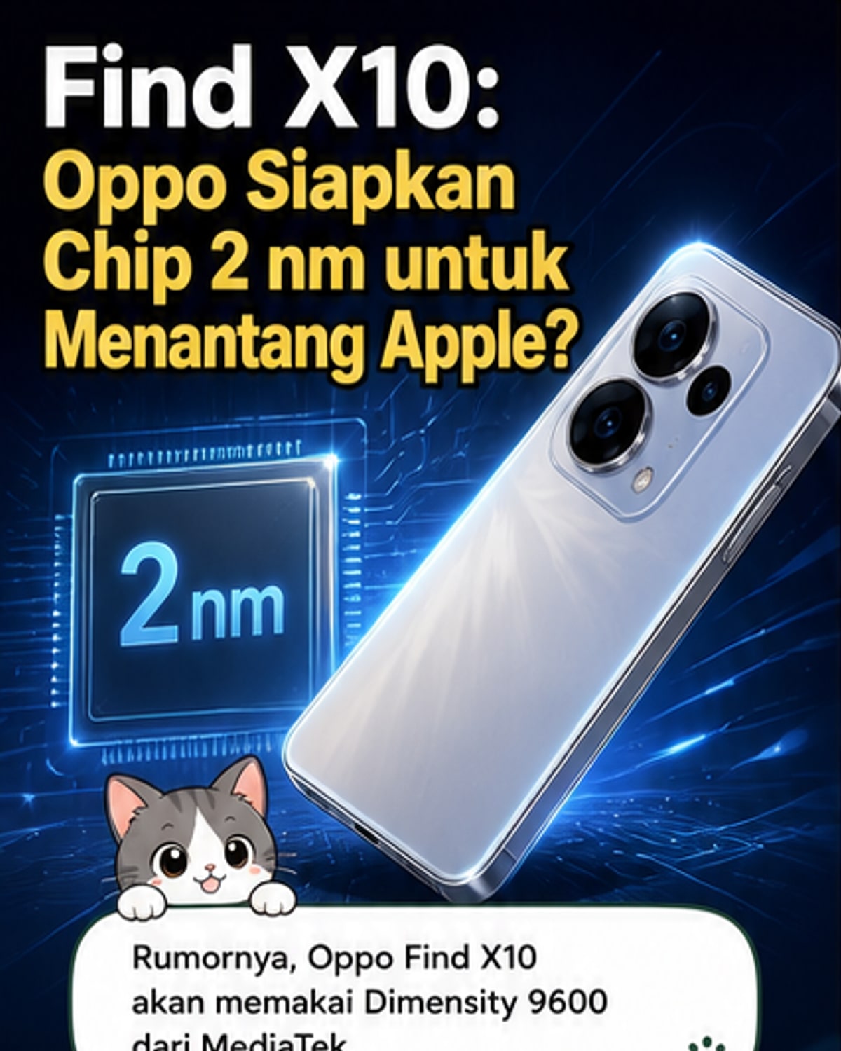 Oppo X10 Gunakan Chip MediaTek Ungguli Apple?