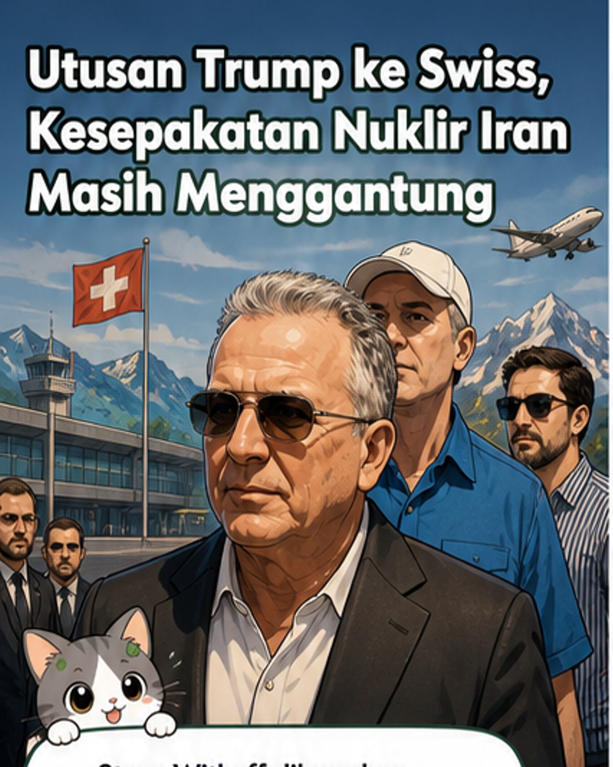 Utusan Trump ke Swiss untuk Negosiasi Iran