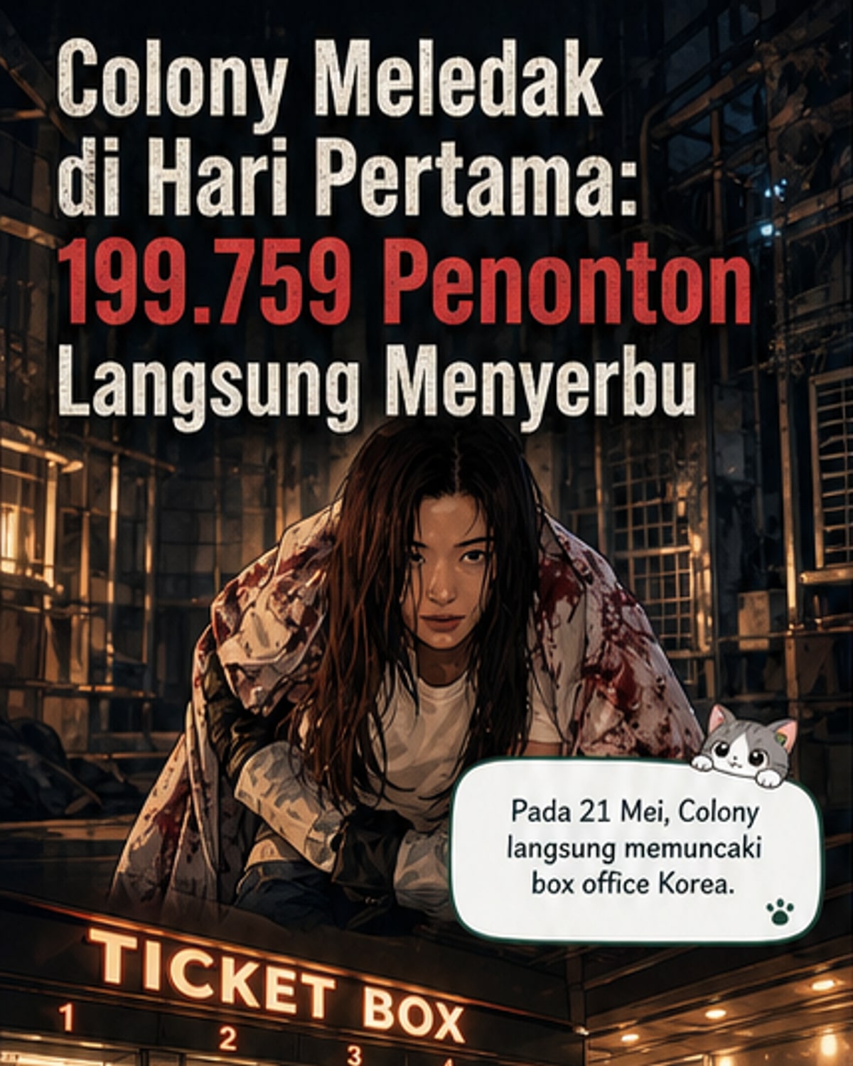 Film Colony Pecahkan Rekor Tayang Perdana