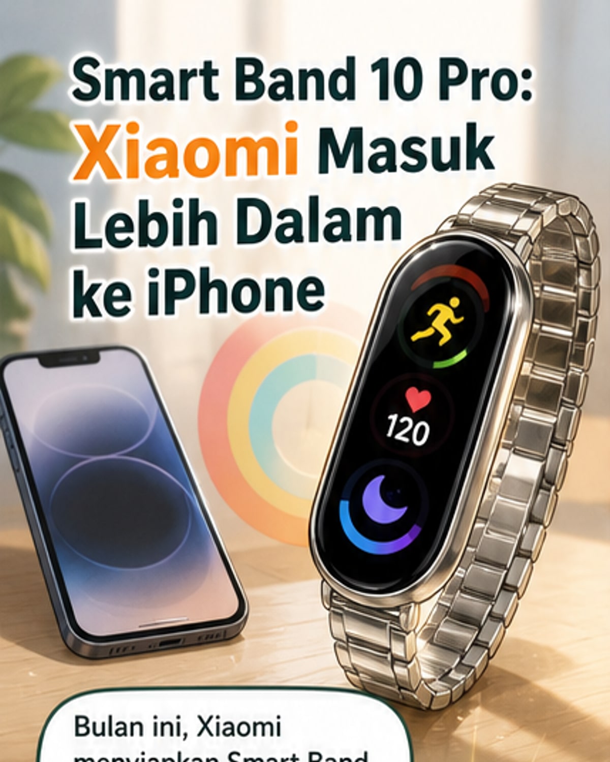 Xiaomi Smart Band 10 Pro Bisa Kendalikan iPhone
