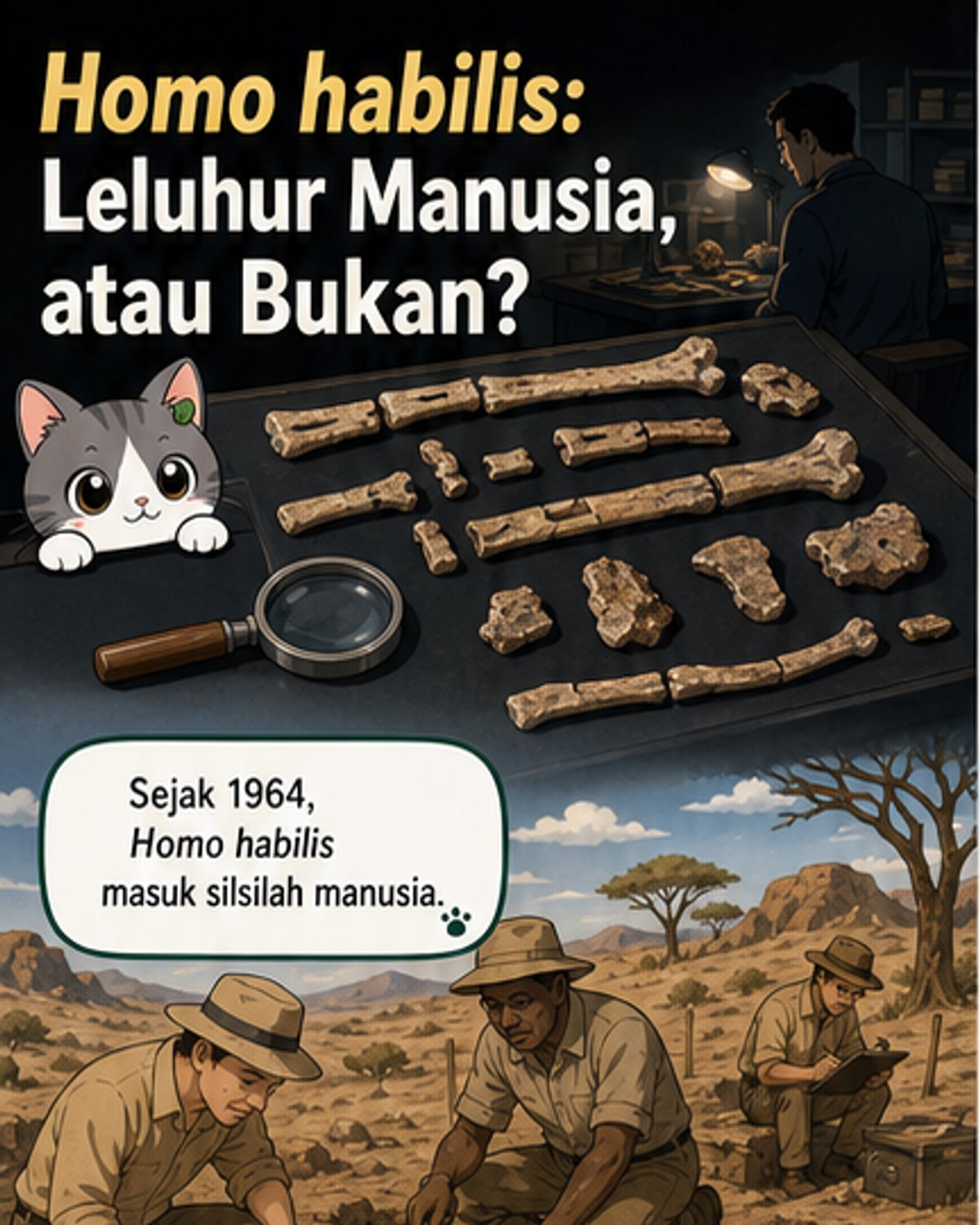 Homo Habilis: Manusia atau Bukan?