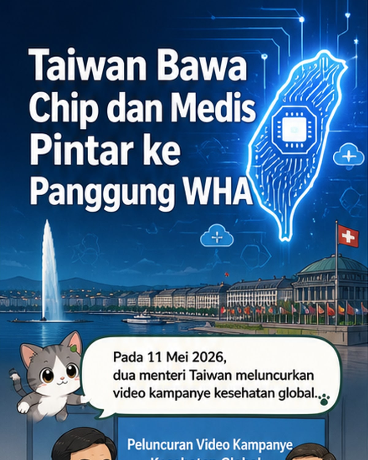 Taiwan Luncurkan Kampanye Kesehatan Global