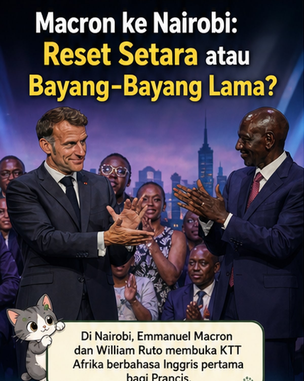 Prancis Geser Fokus ke Afrika Timur