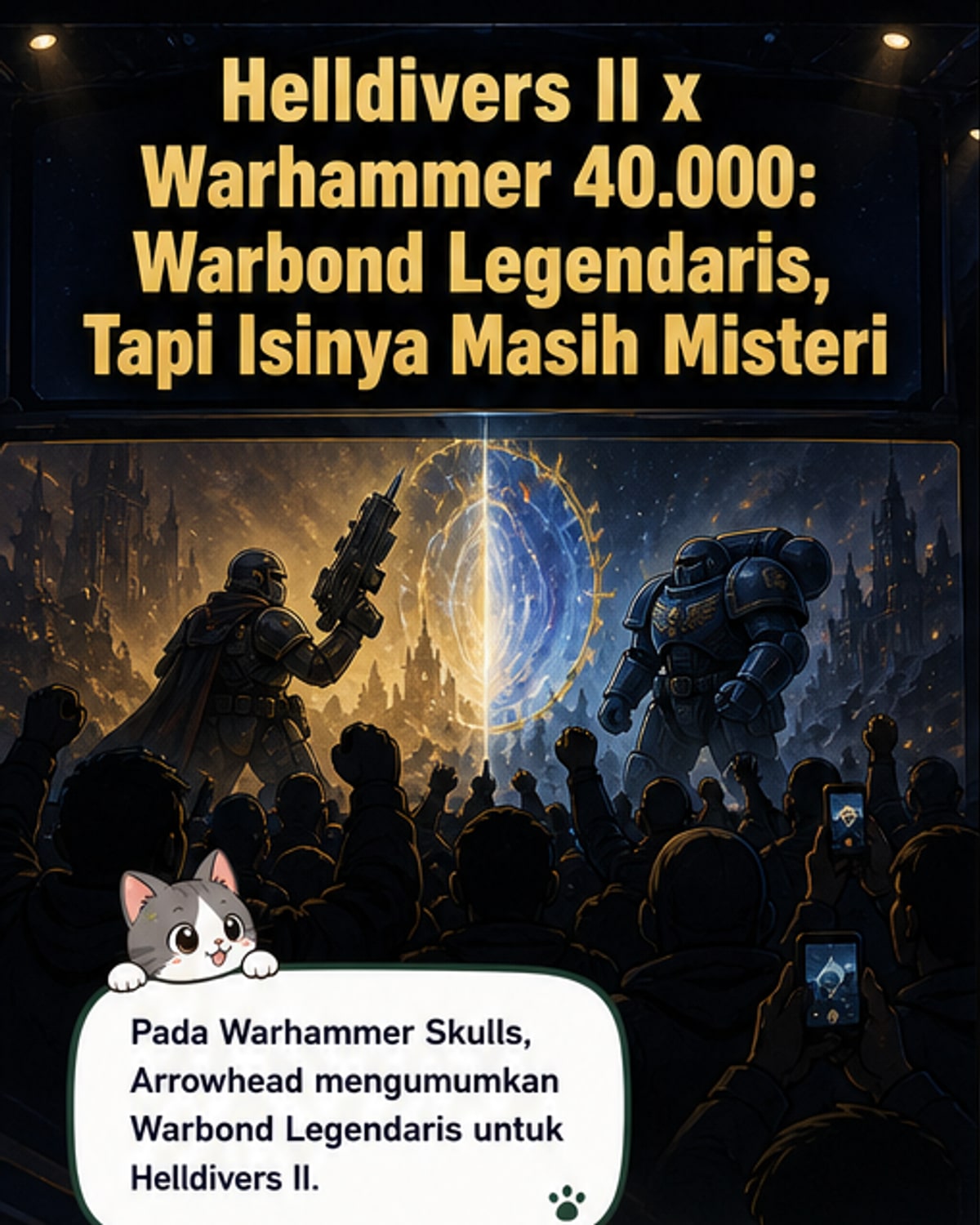 Helldivers II Kolaborasi dengan Warhammer 40K