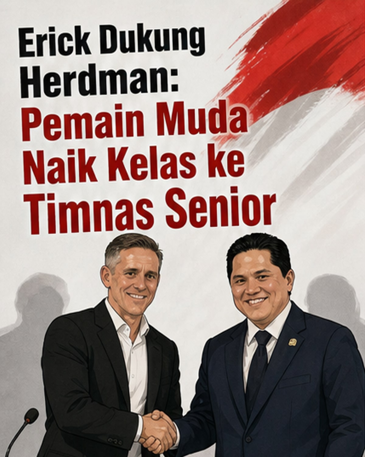 Erick Thohir Dukung Regenerasi Timnas