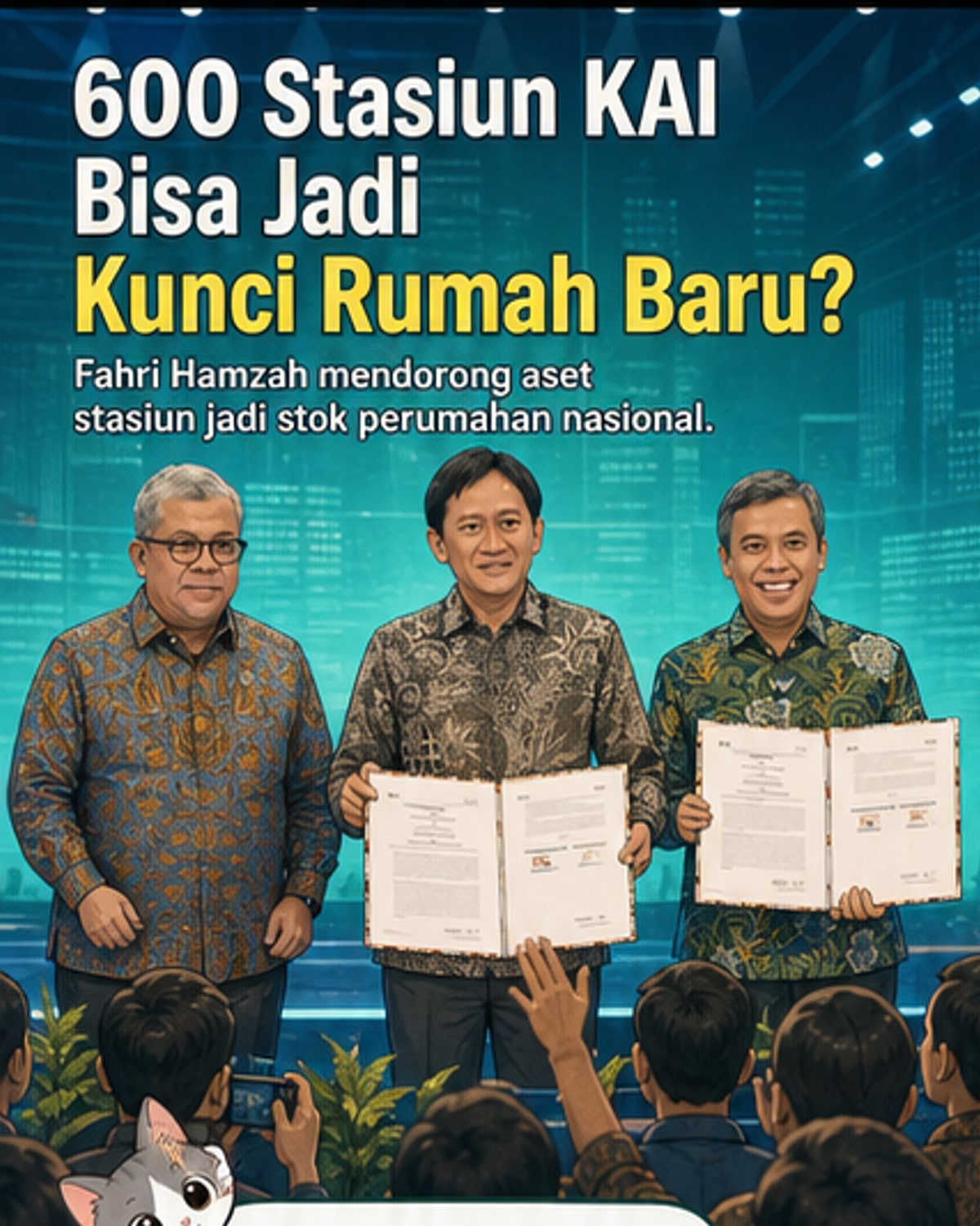 KAI Didorong Jadi Penyedia Hunian Nasional