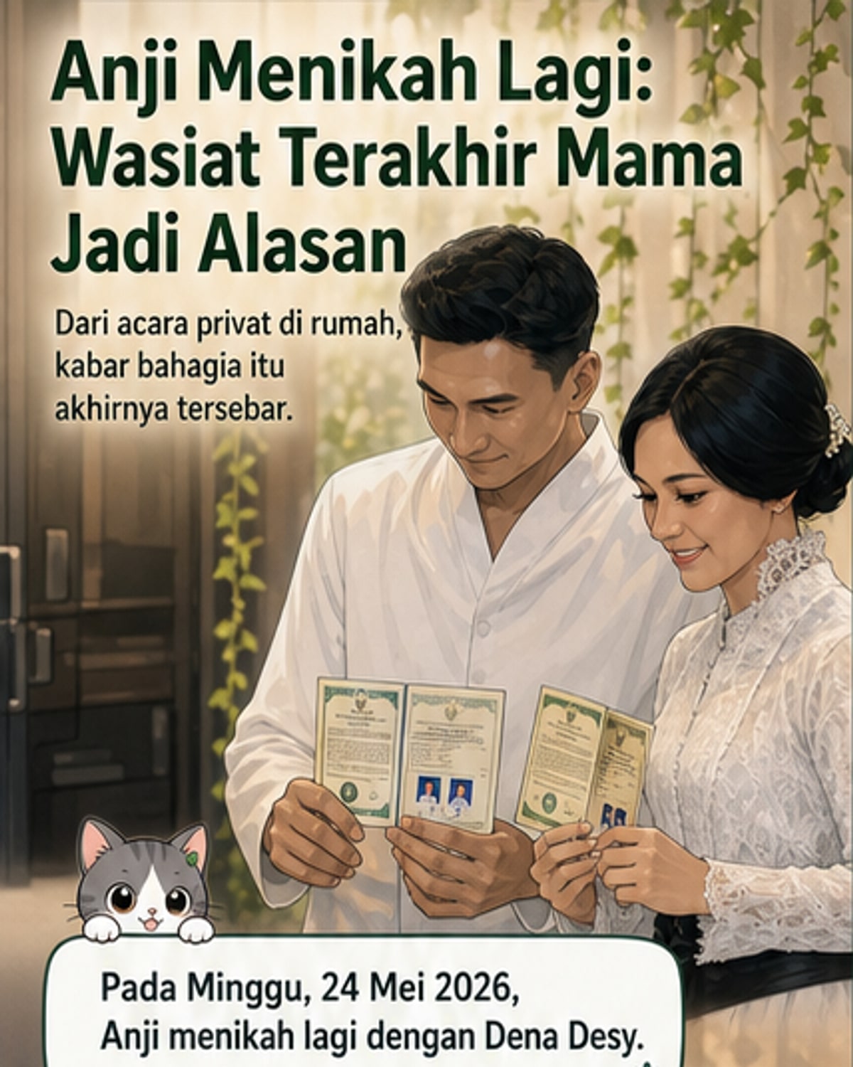 Anji Buka Suara soal Pernikahan Kedua