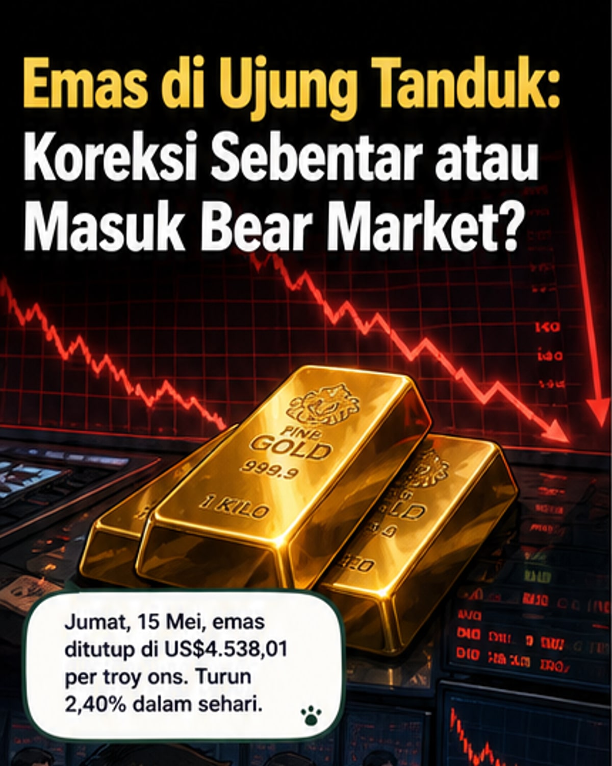 Emas di Ujung Tanduk, Arahnya ke Mana?