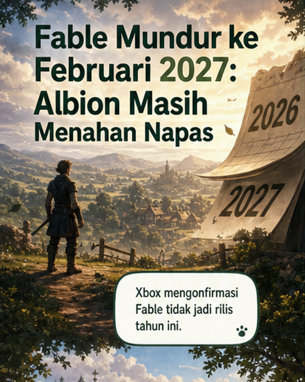Fable Resmi Ditunda ke 2027