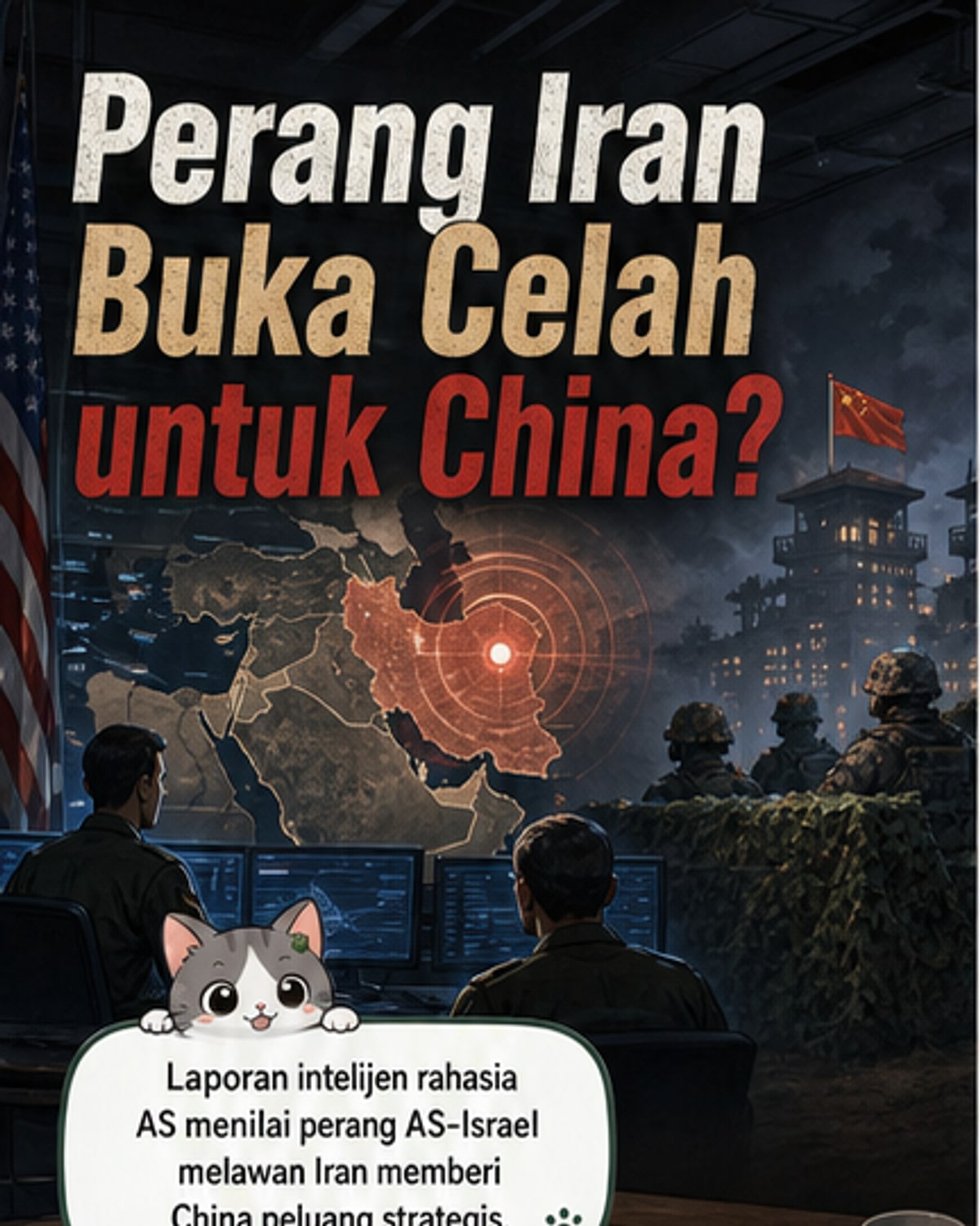 AS Khawatir China Manfaatkan Perang Iran