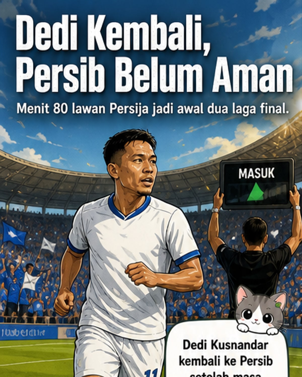 Dedi Kembali, Siap Main Kapan Saja