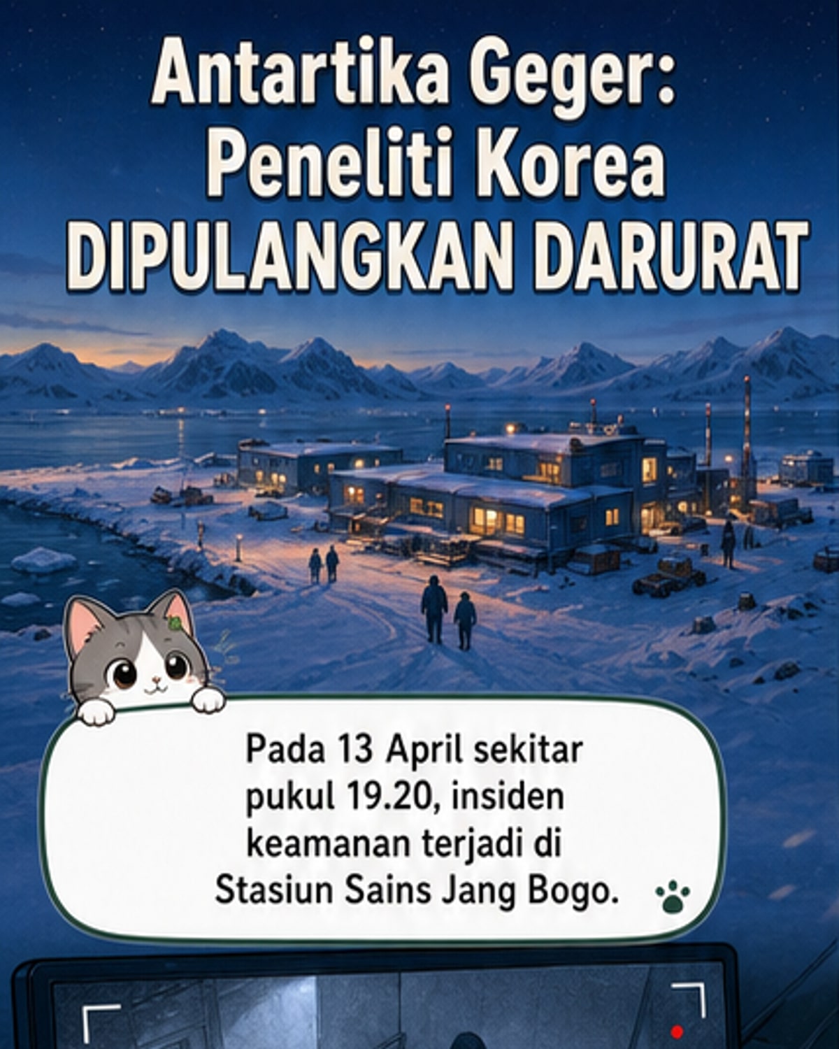 Insiden Pisau di Antartika